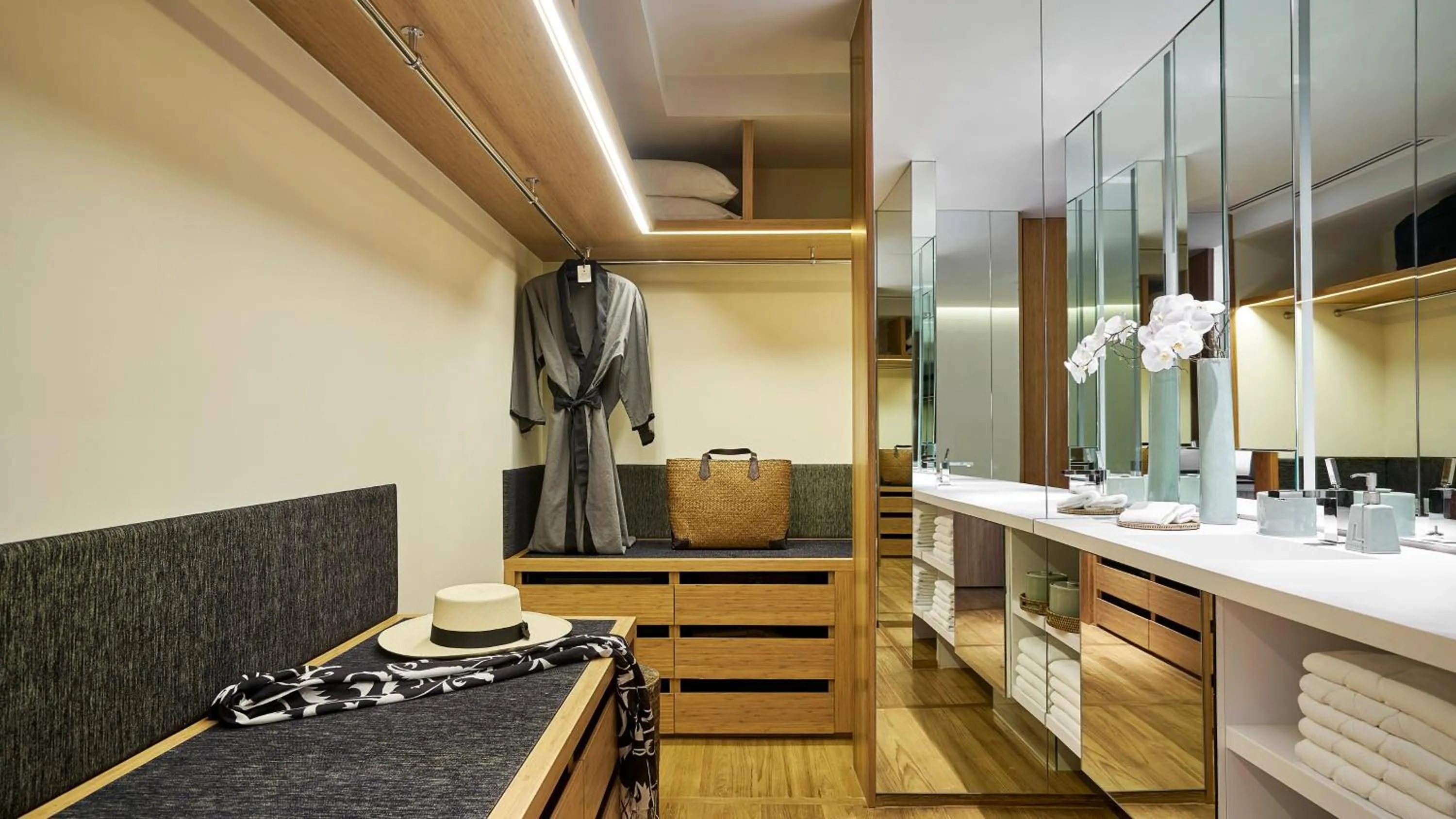 Bedroom in Chiva-Som International Health Resorts