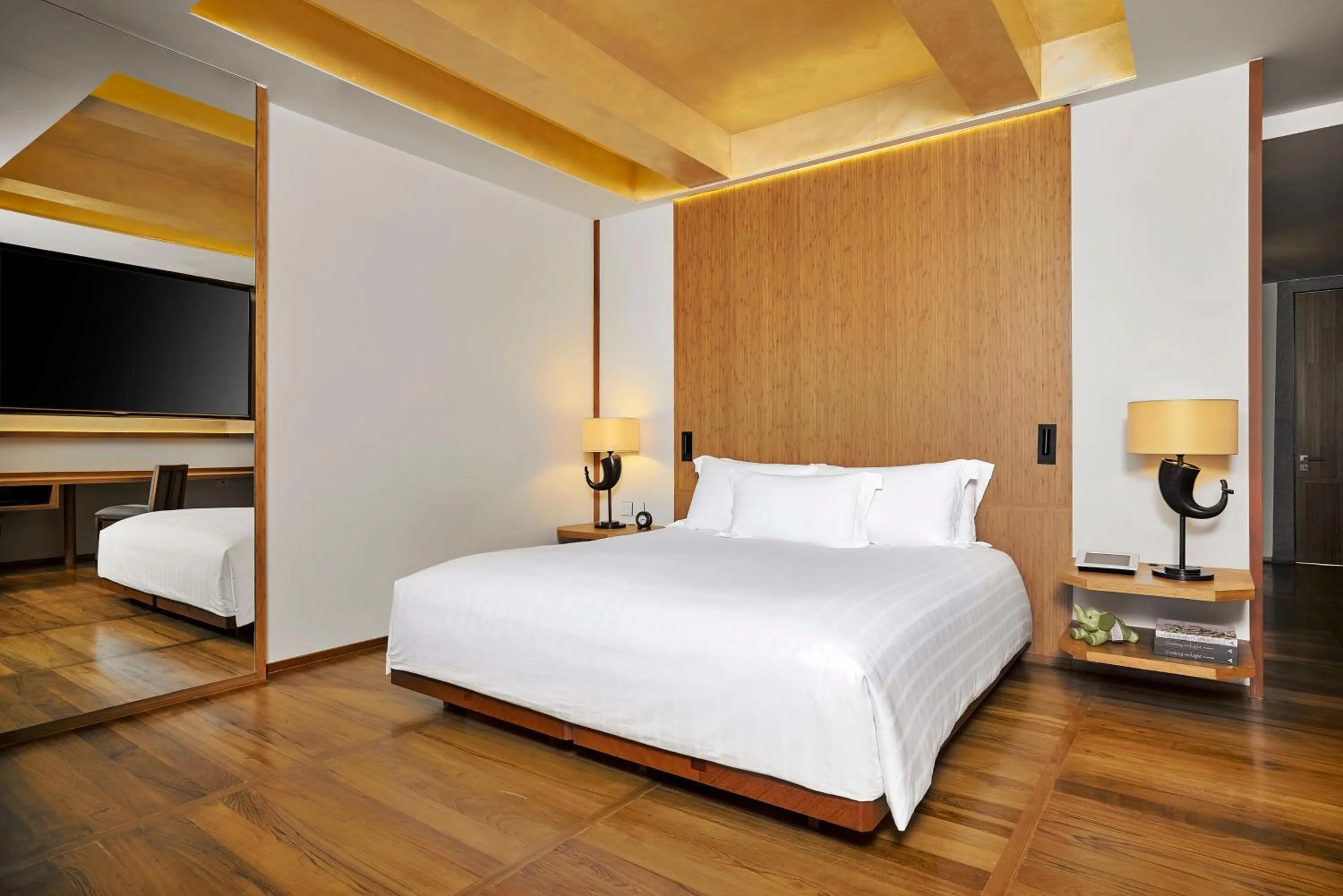 Bed in Chiva-Som International Health Resorts