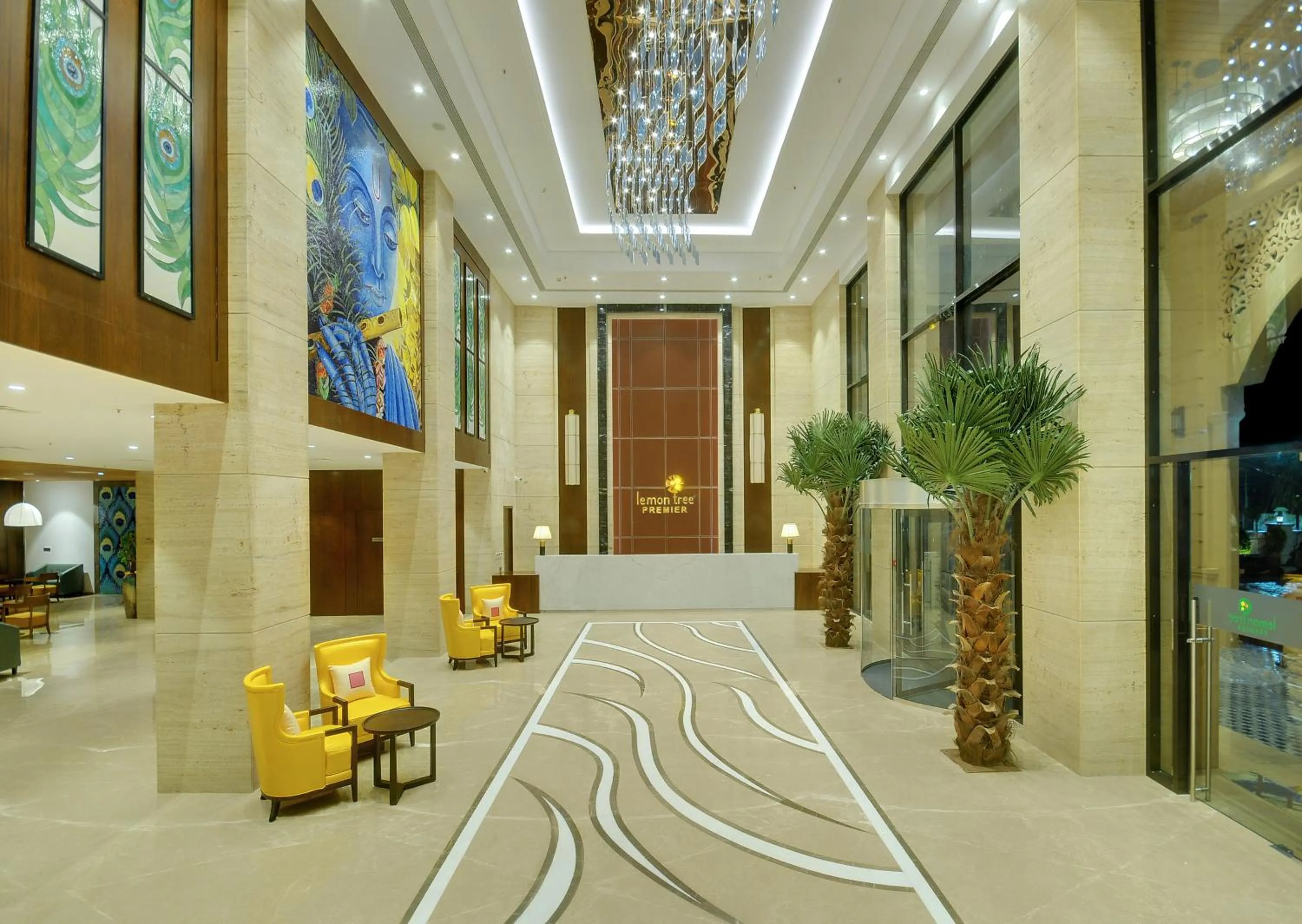 Lobby or reception in Lemon Tree Premier, Dwarka