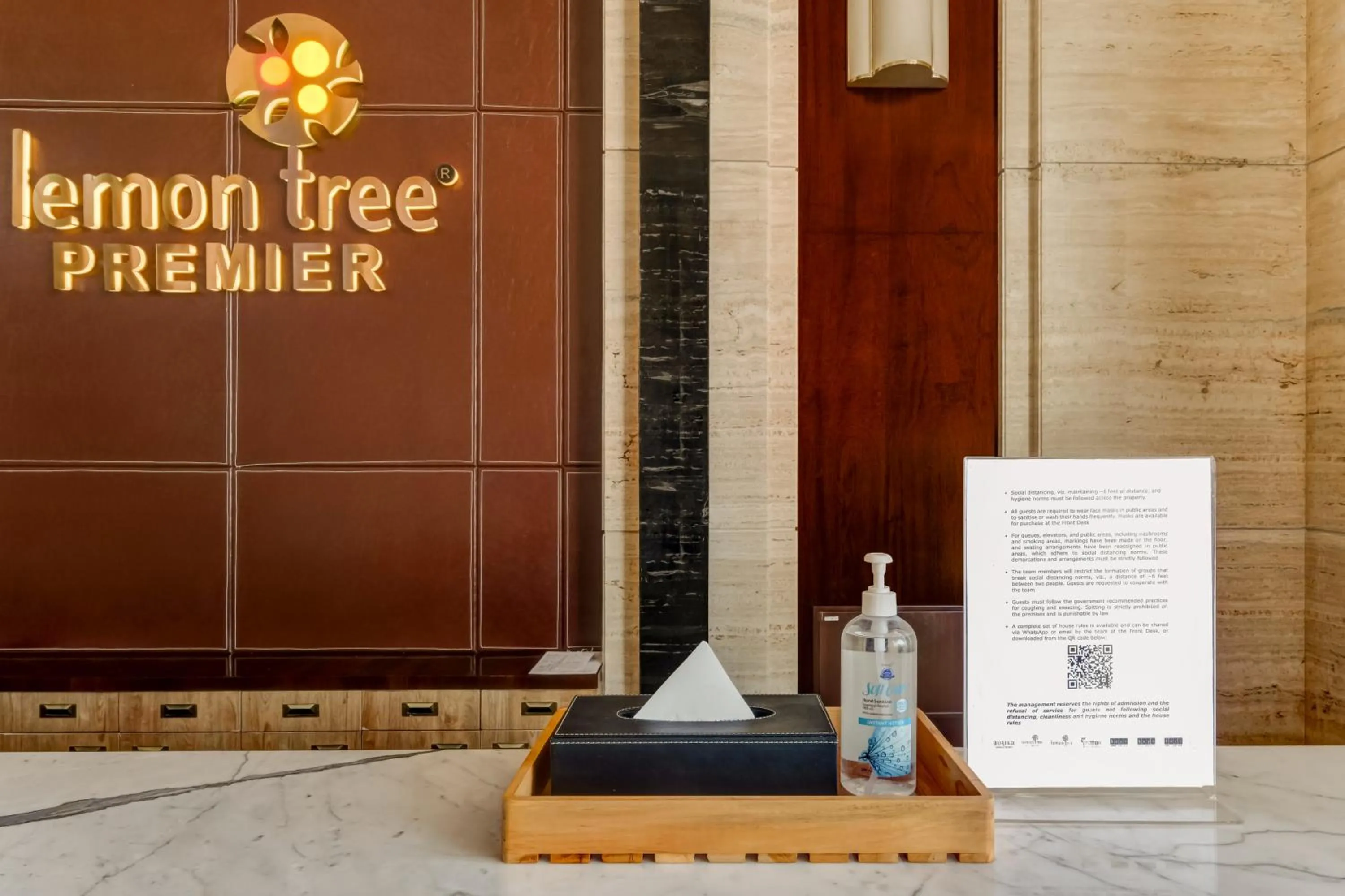 Logo/Certificate/Sign in Lemon Tree Premier, Dwarka