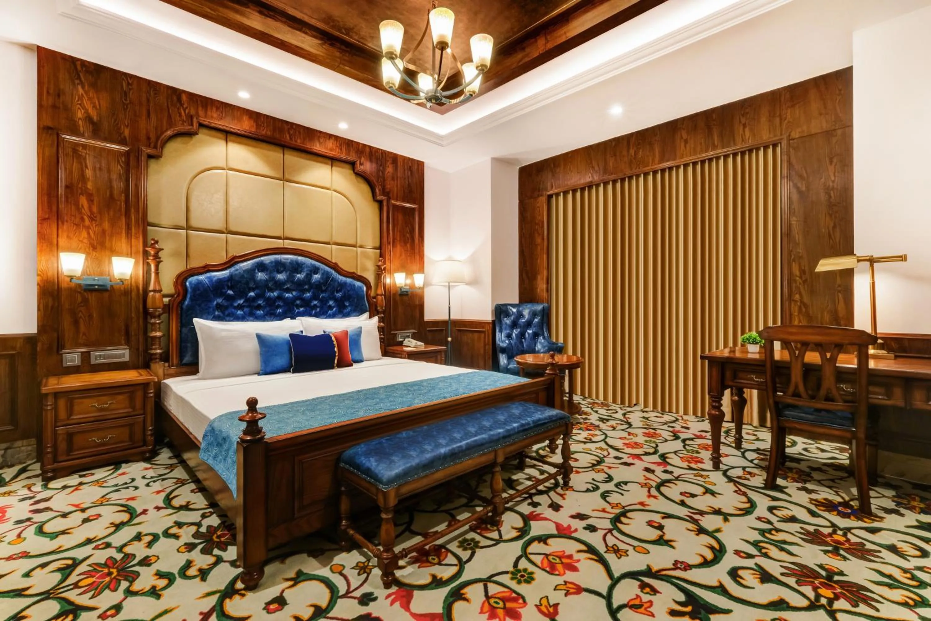 Bedroom, Bed in Lemon Tree Premier, Dwarka