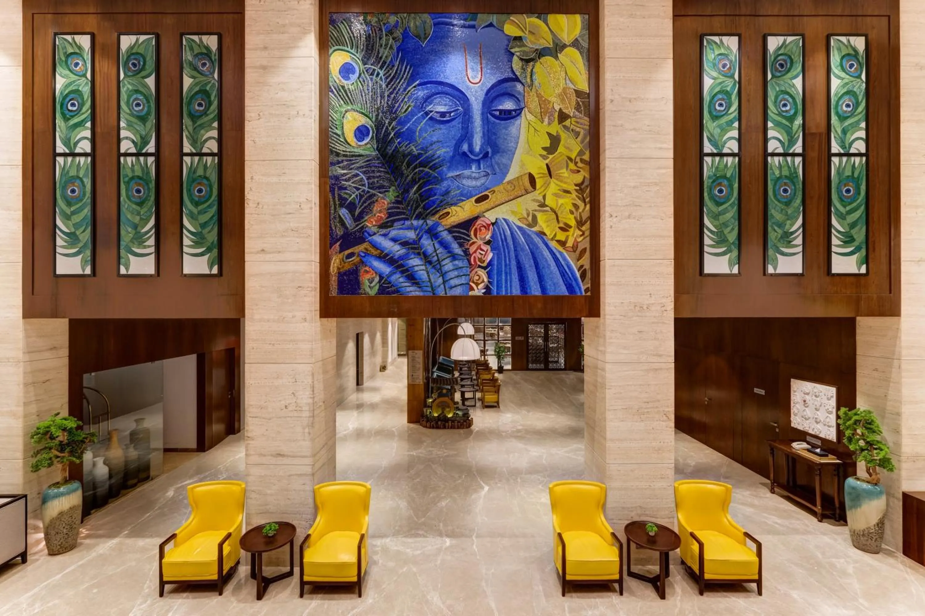Lobby or reception in Lemon Tree Premier, Dwarka