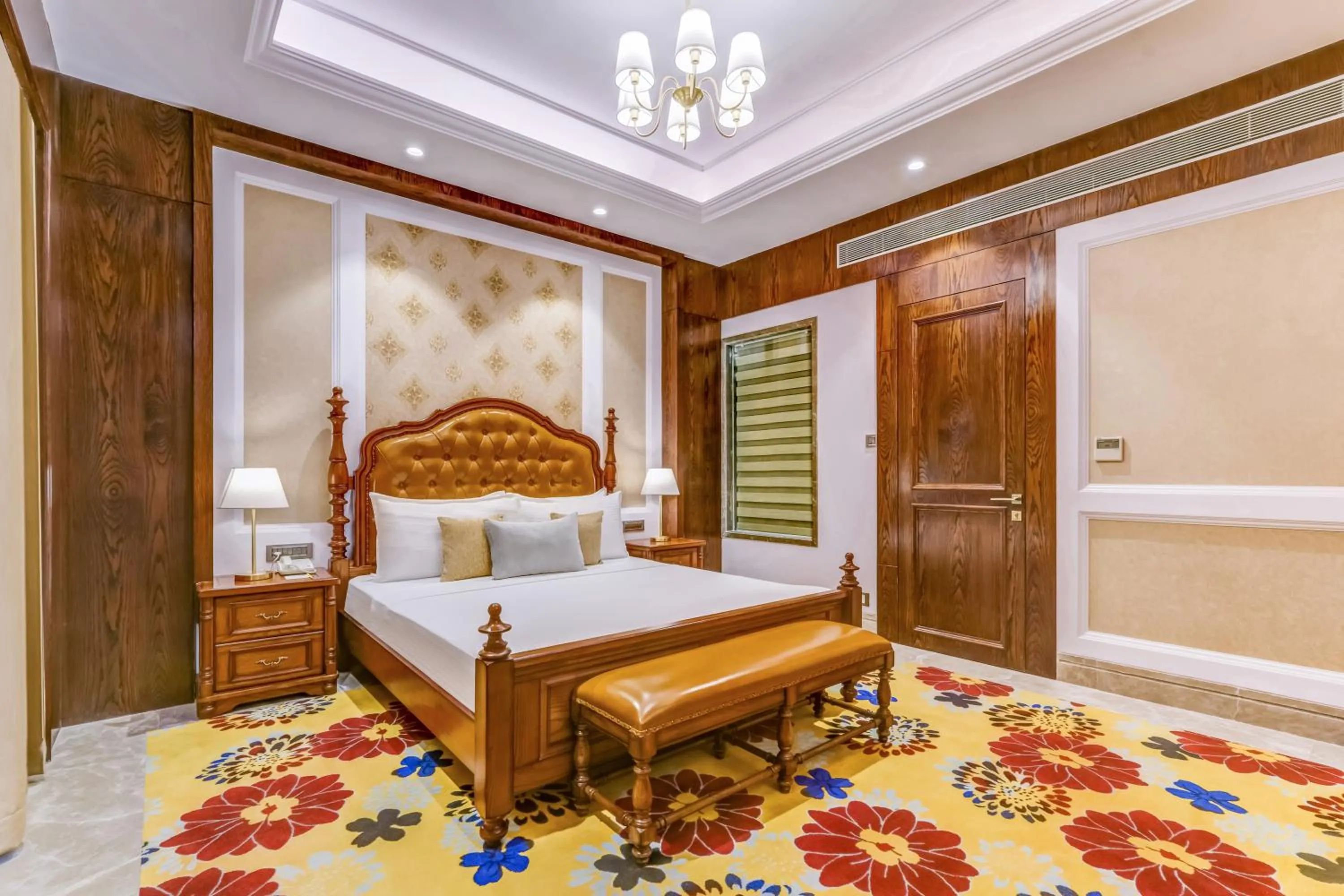 Bedroom, Bed in Lemon Tree Premier, Dwarka