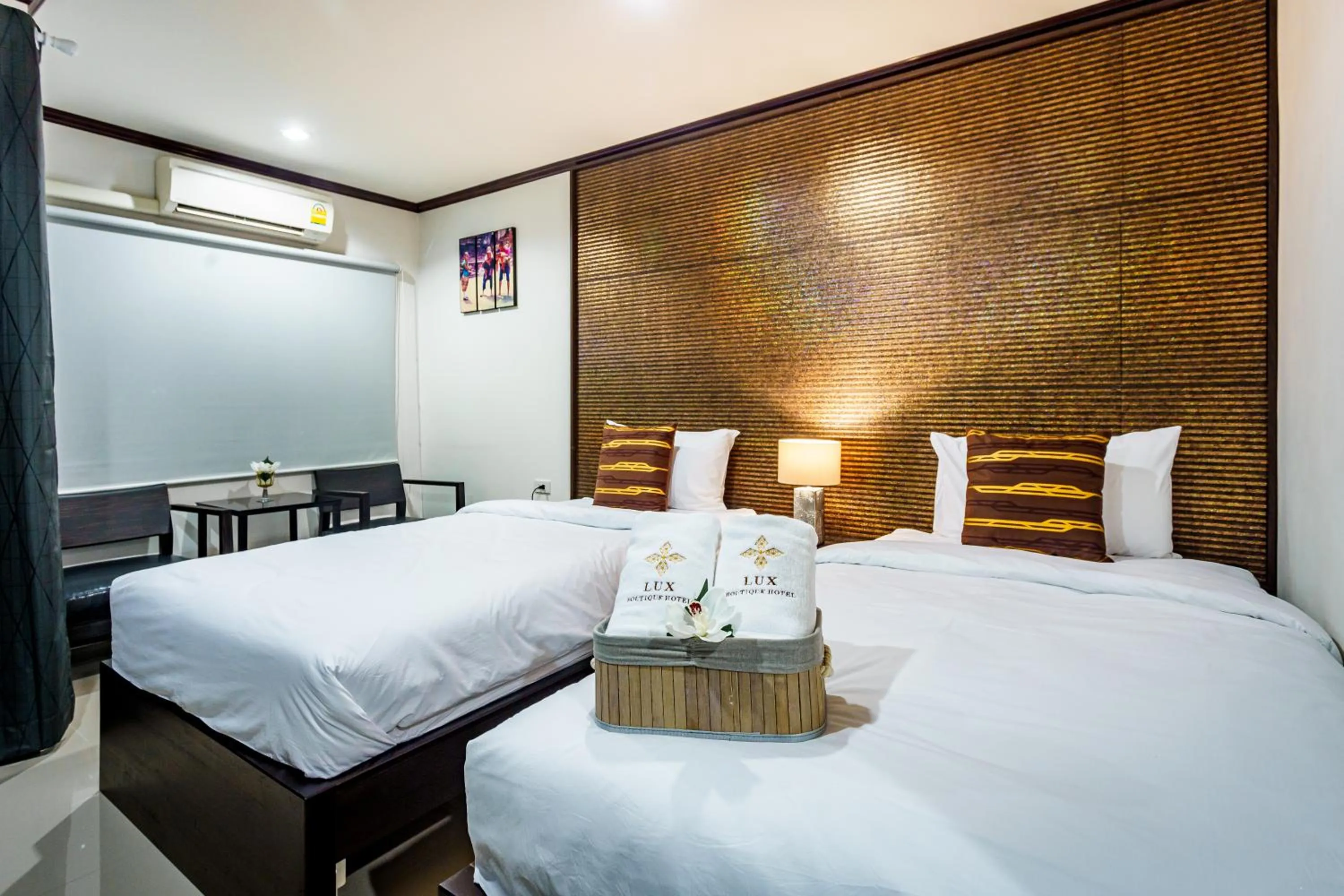 Bed in Lux Boutique Hotel