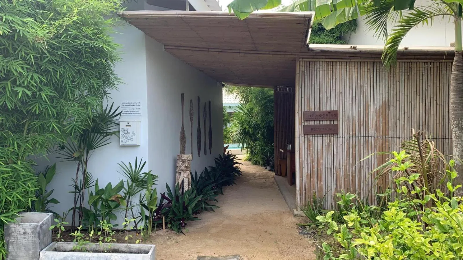 Lobby or reception in The Mooring Resort