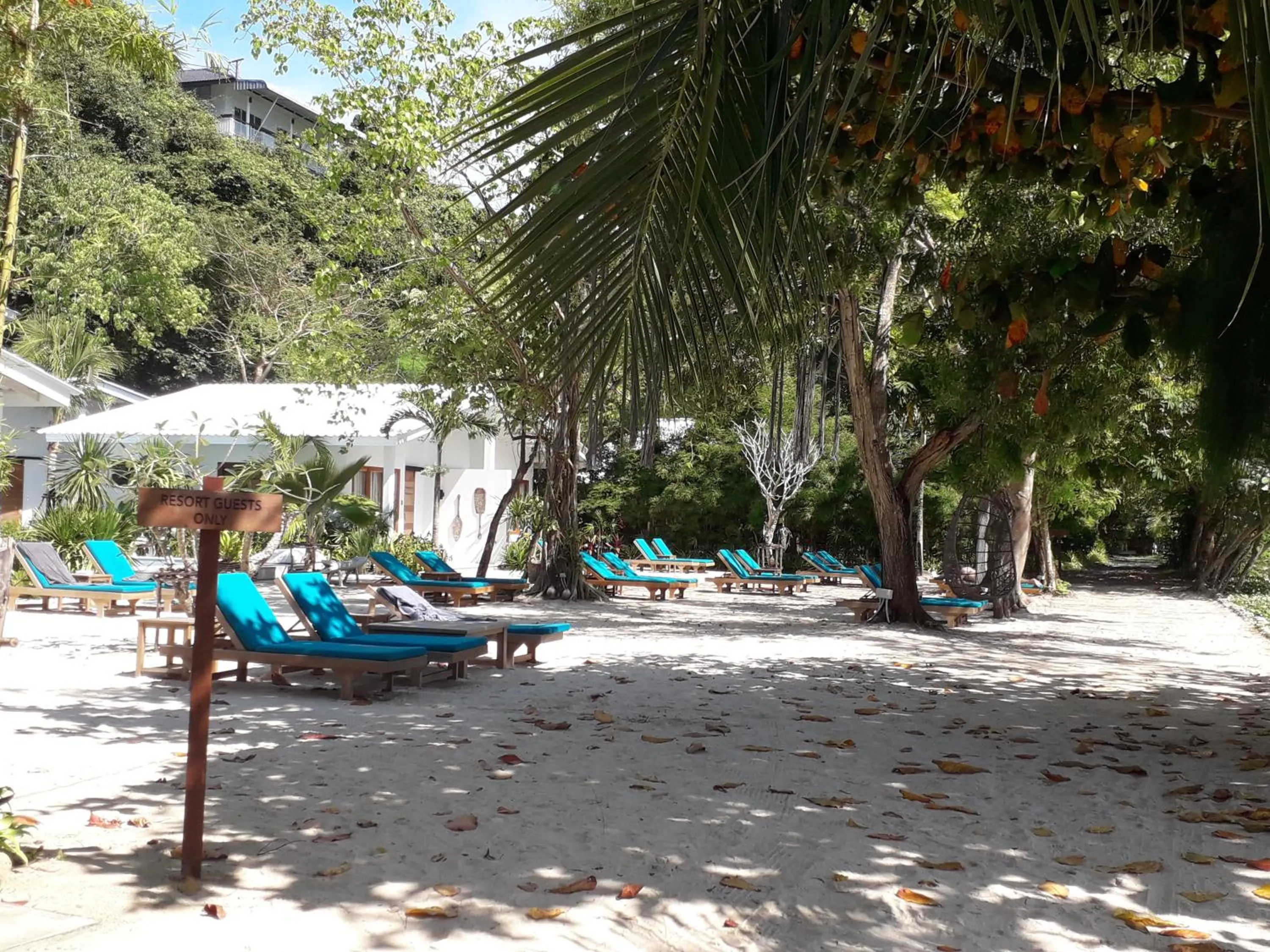 Beach in The Mooring Resort