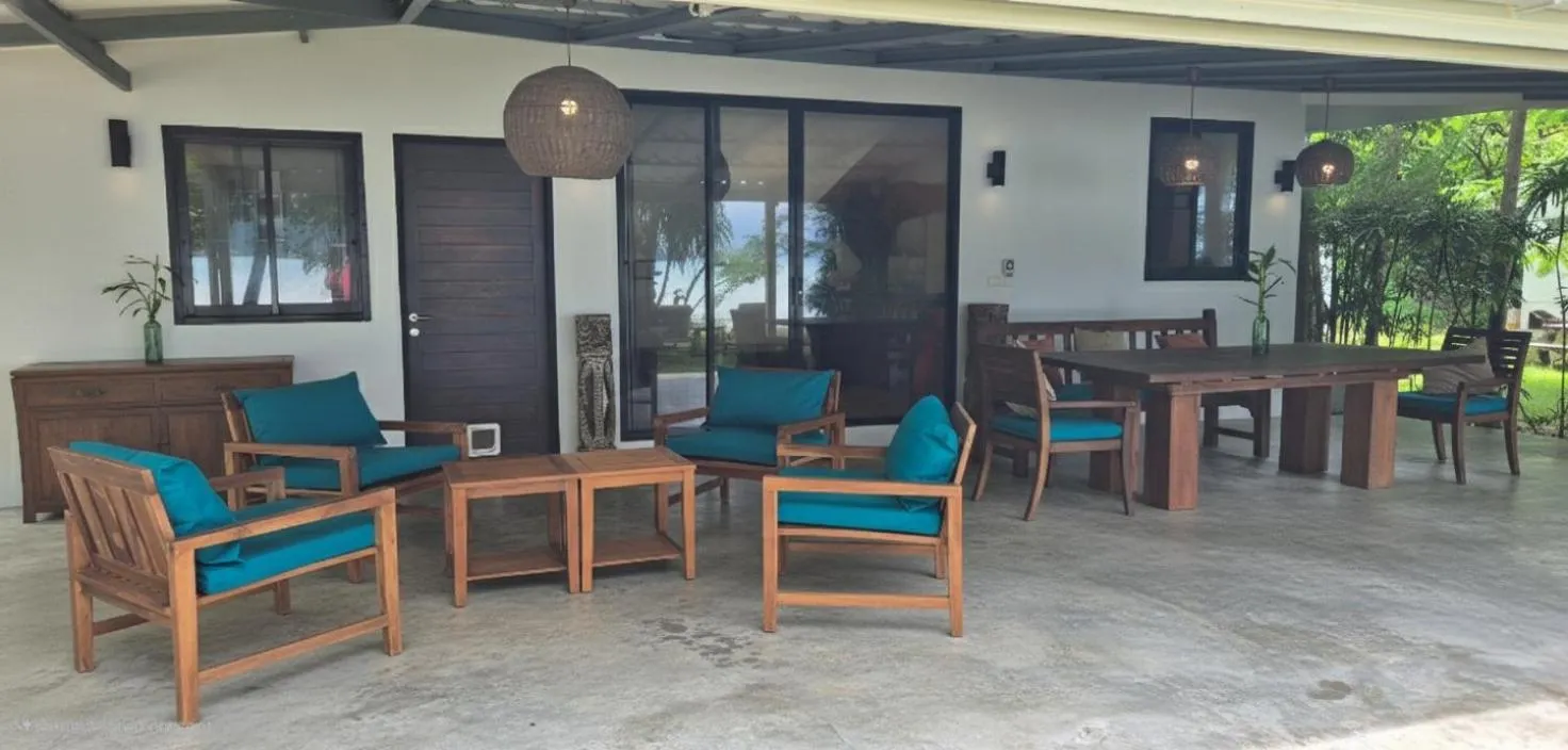 Patio in The Mooring Resort