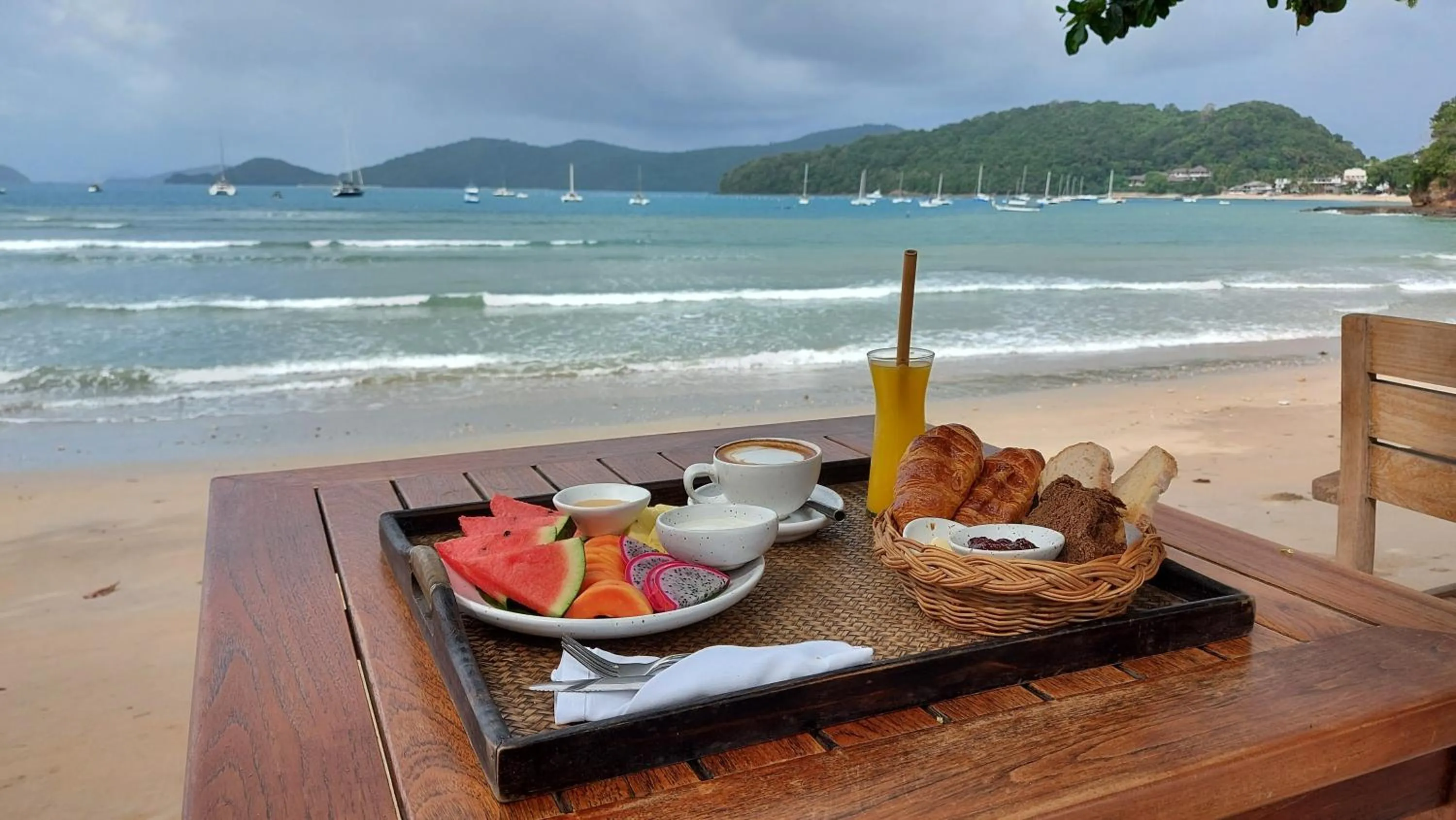 Breakfast in The Mooring Resort
