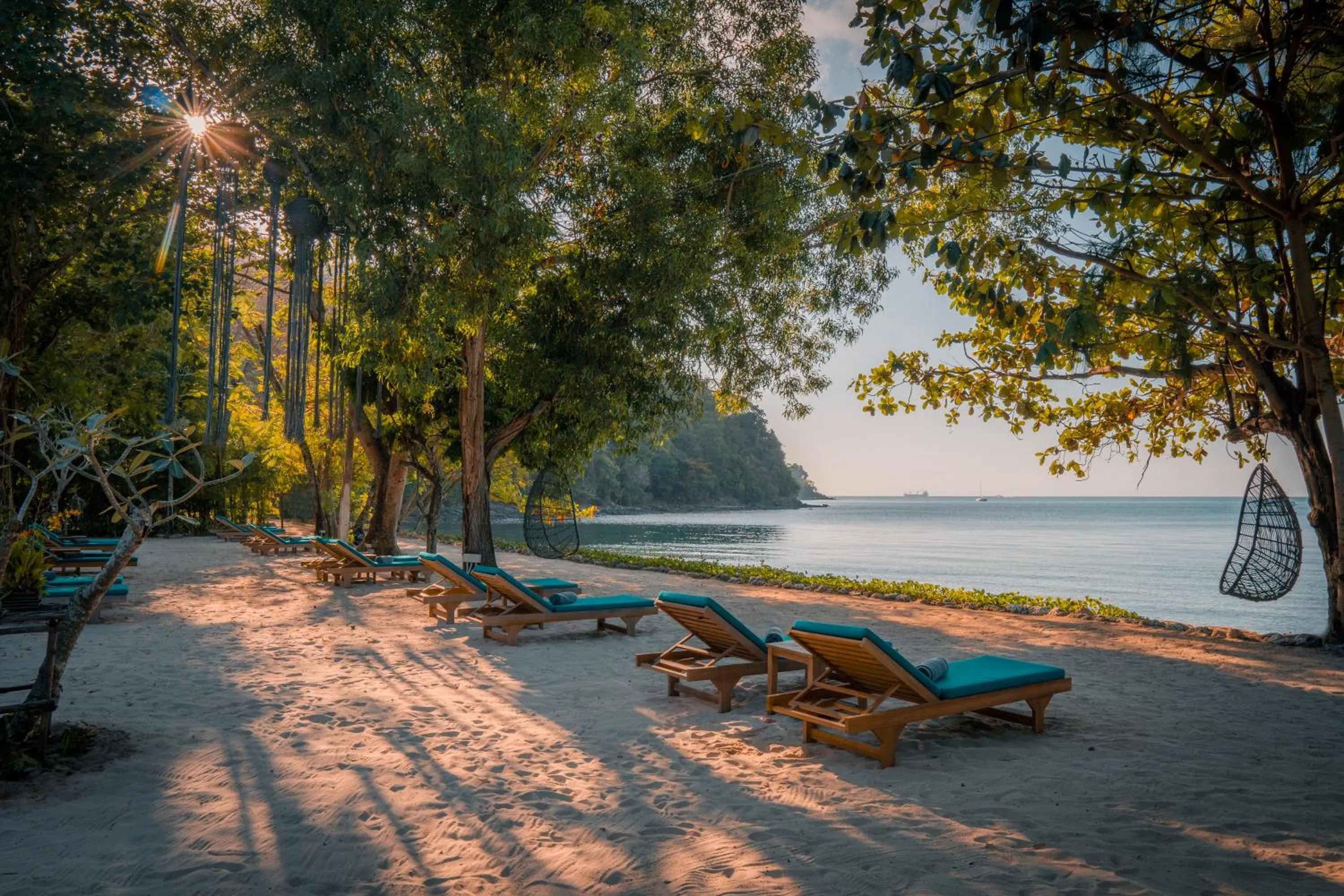 Beach in The Mooring Resort