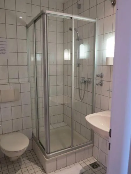 Shower in Hotel Am Sonnenhang