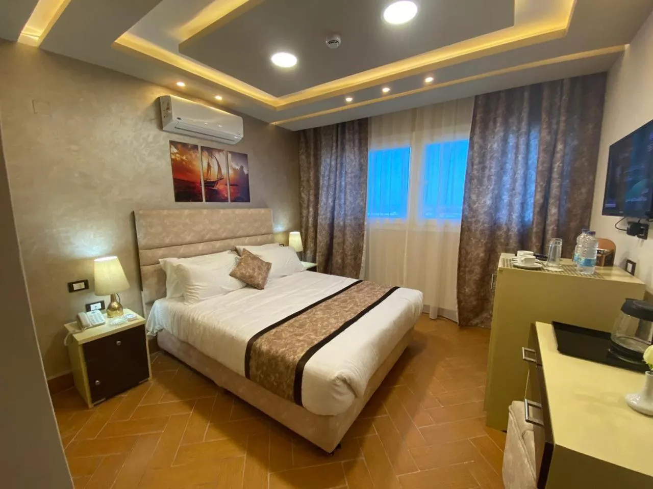 Bedroom, Bed in Jewel Port Said Hotel