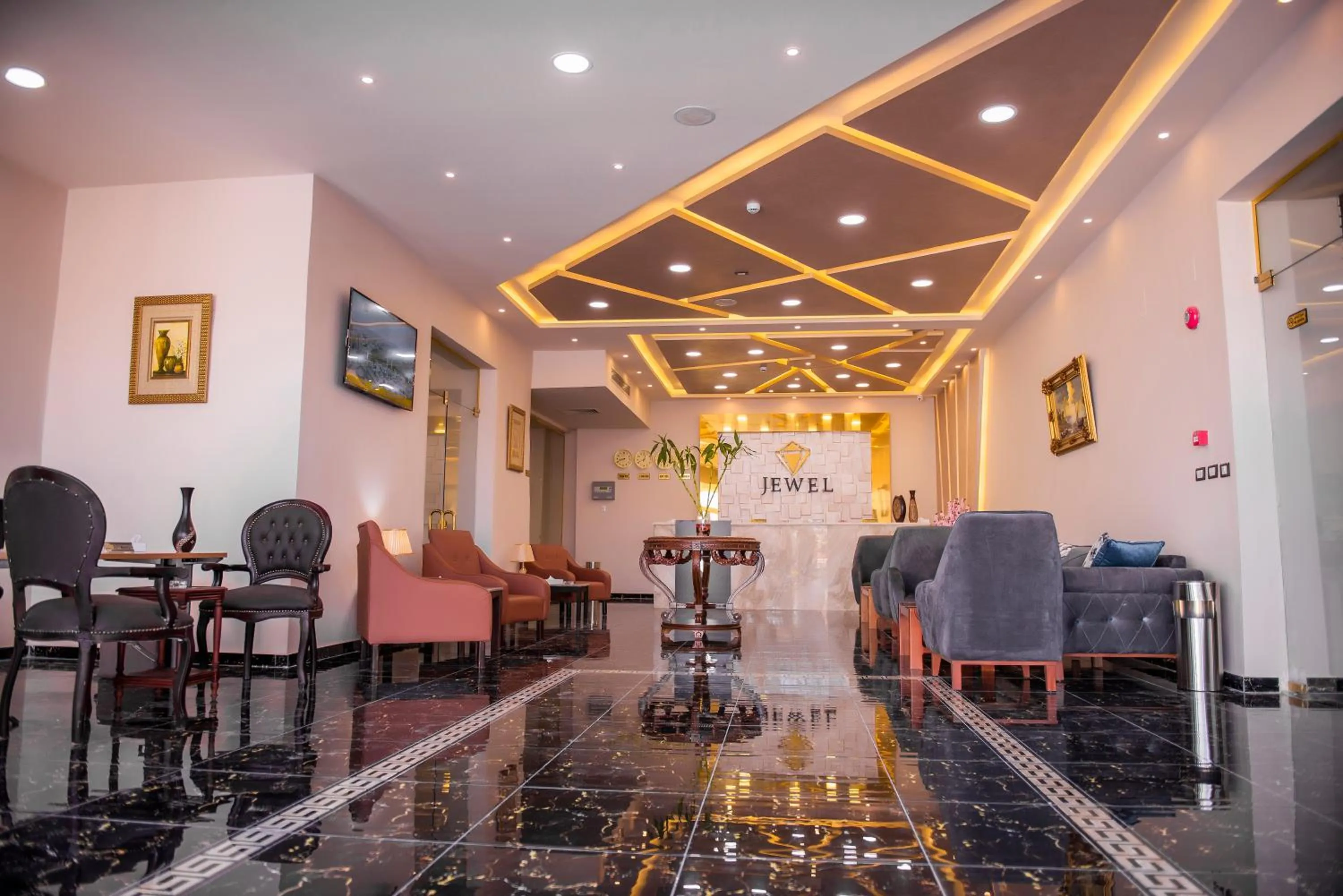 Lobby or reception in Jewel Port Said Hotel