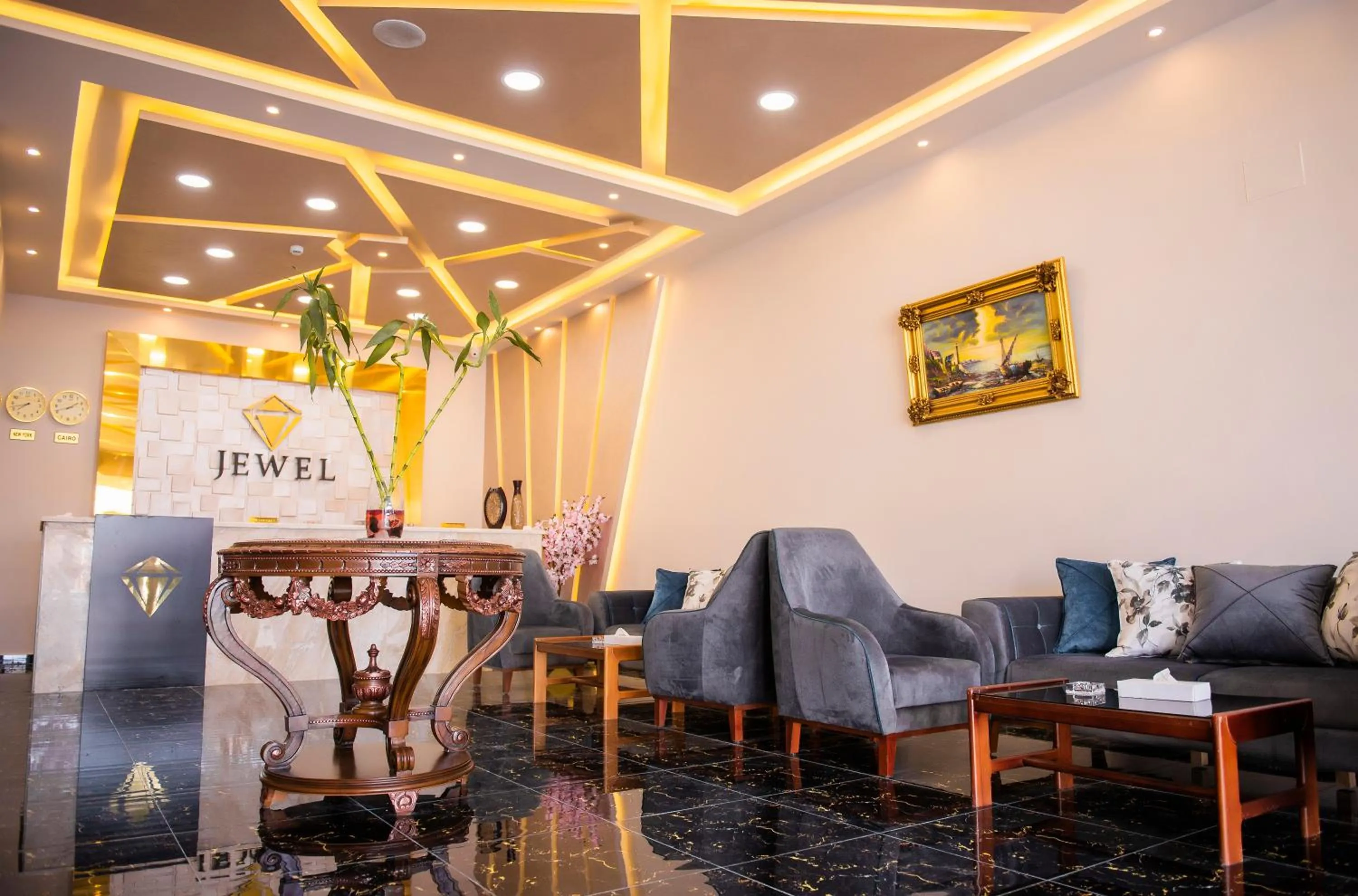 Lobby or reception in Jewel Port Said Hotel