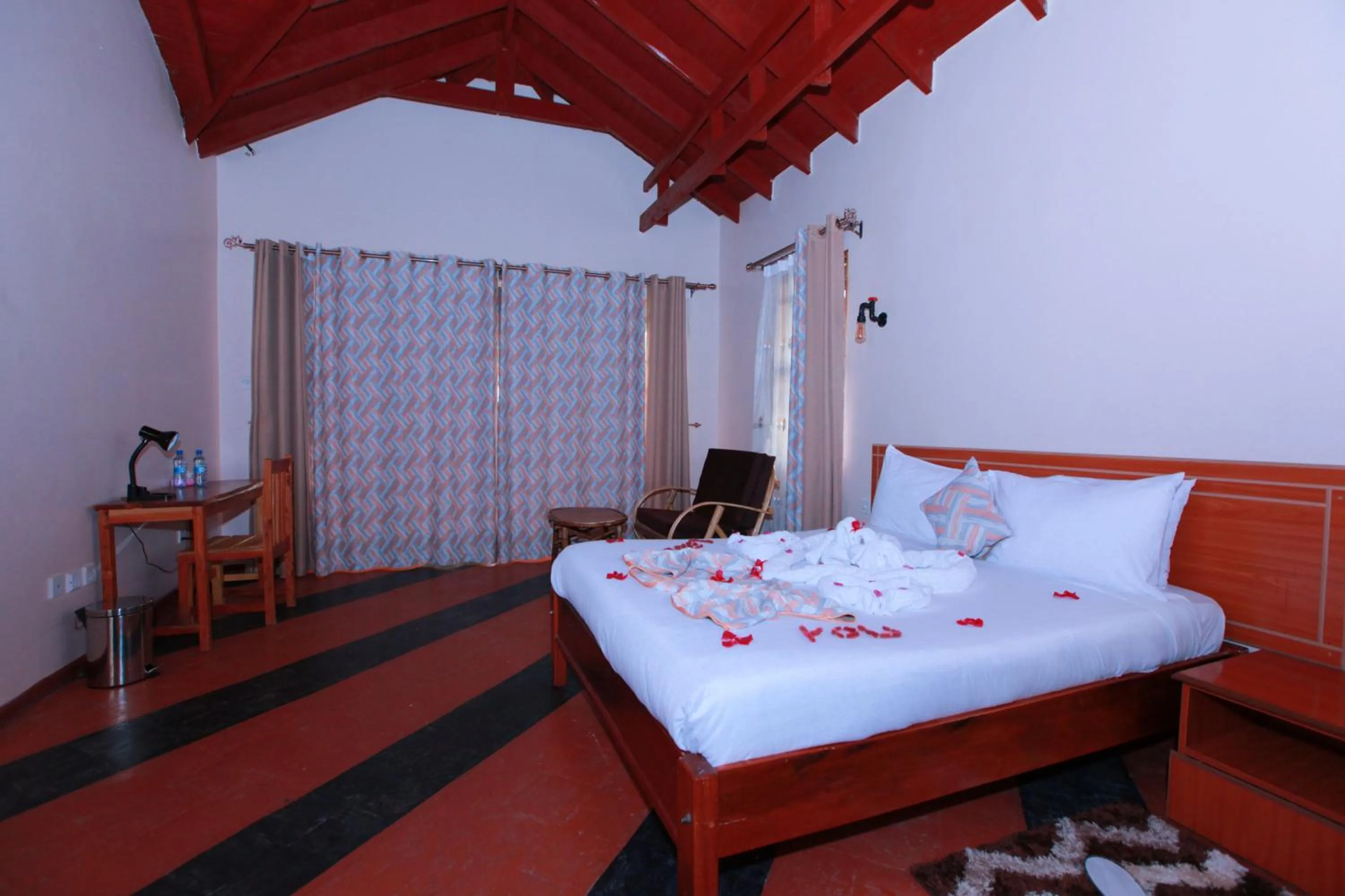 Bed in Mtoni Resort, Naro moru