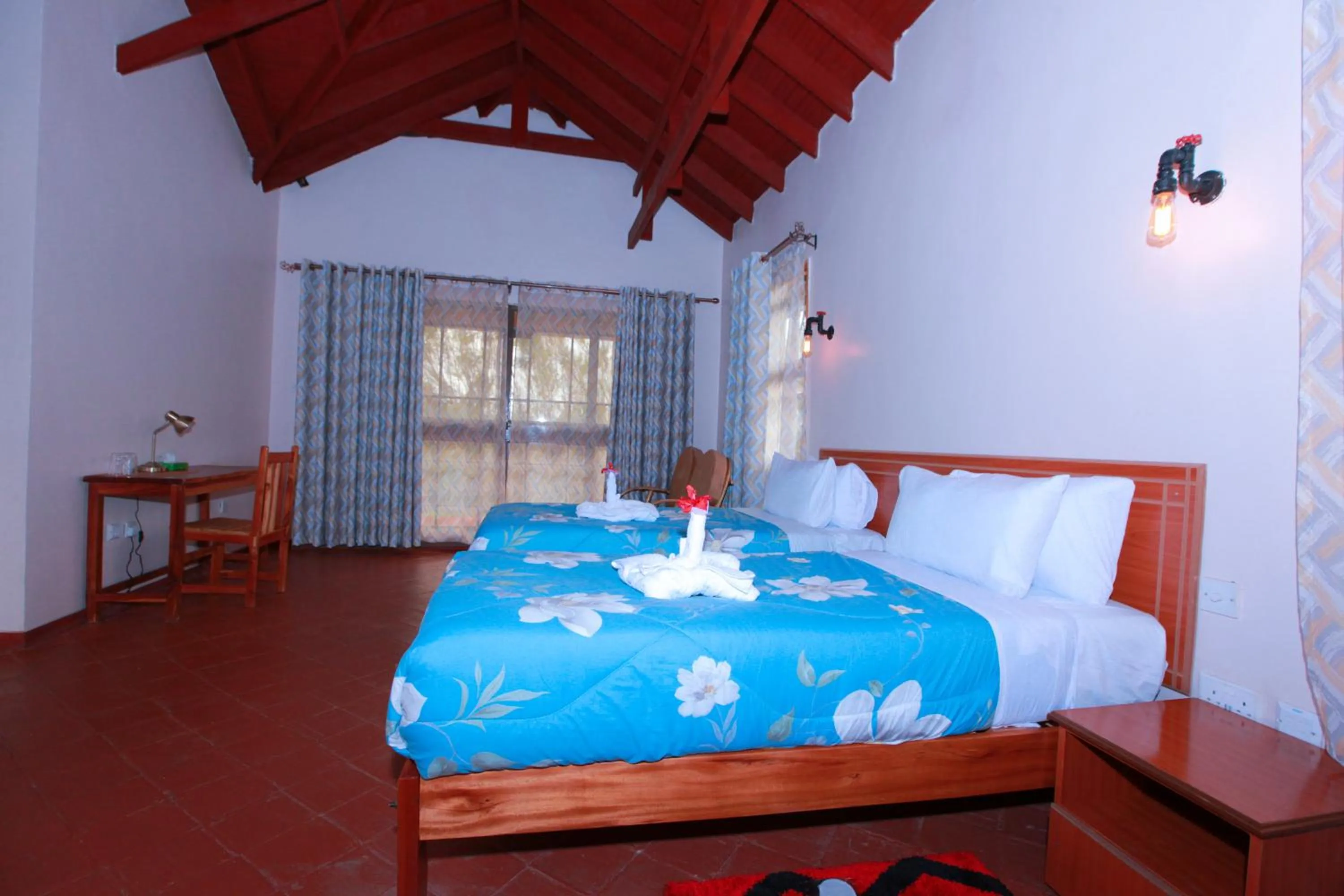 Bed in Mtoni Resort, Naro moru