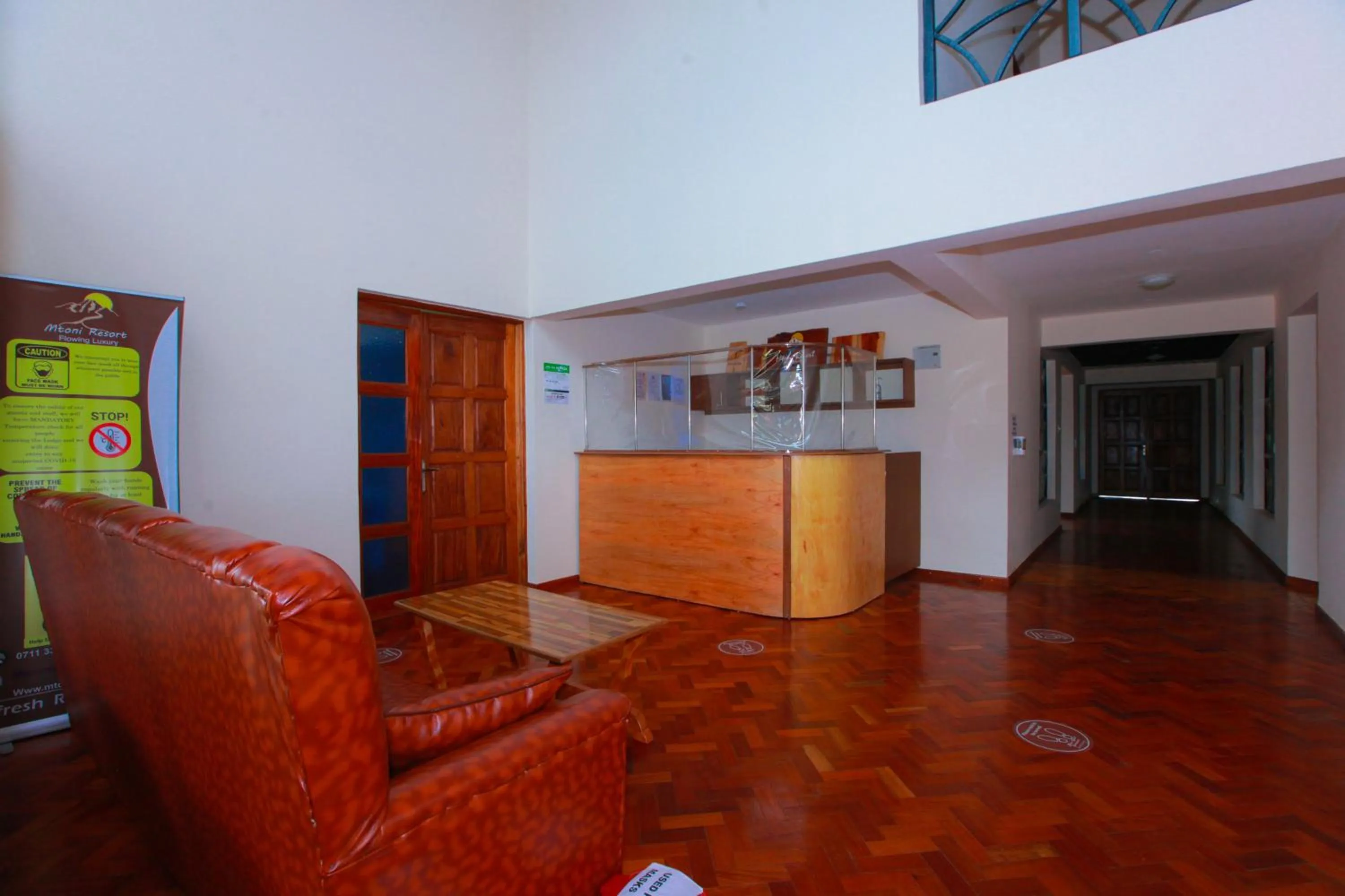 Lobby or reception in Mtoni Resort, Naro moru