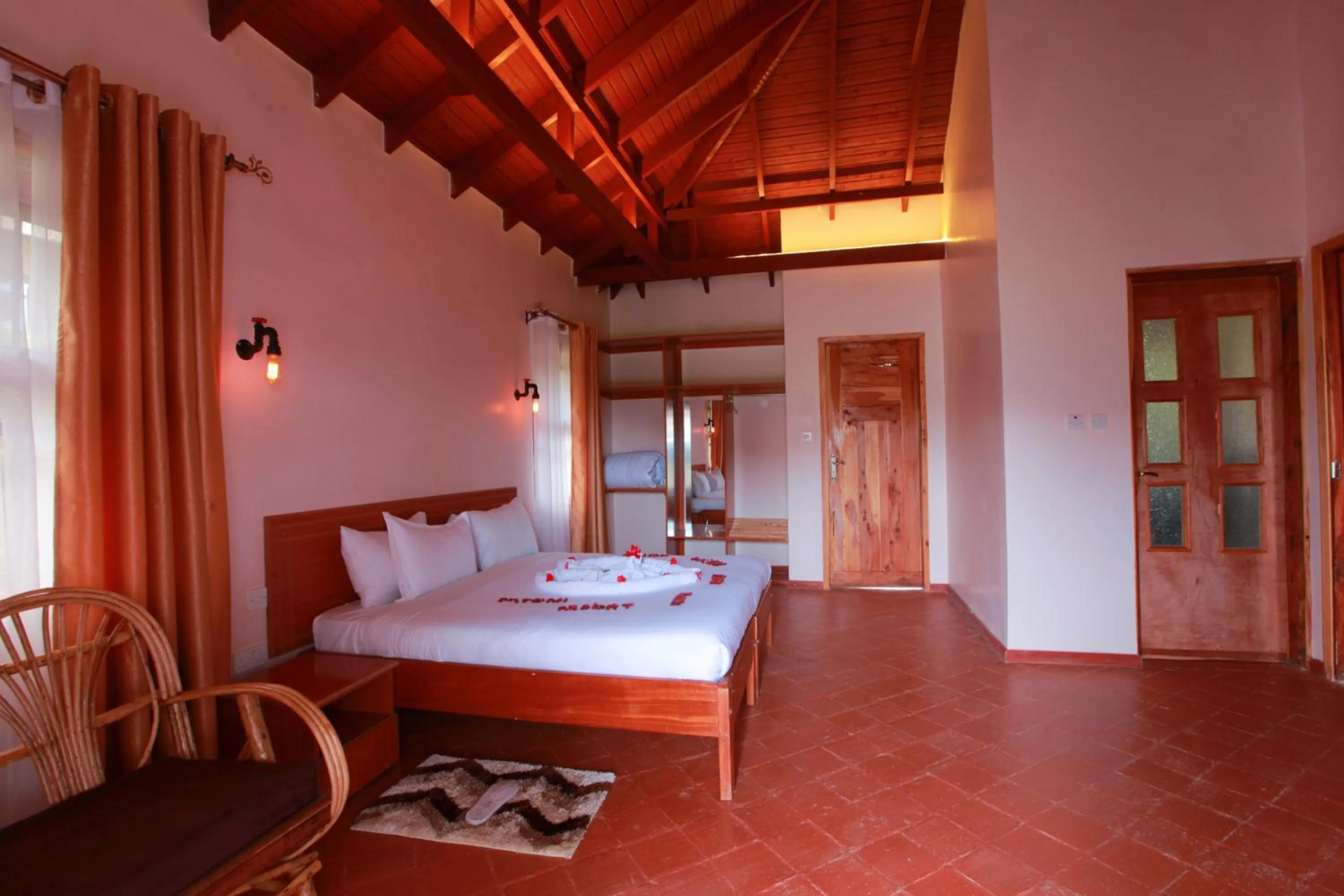Bed in Mtoni Resort, Naro moru