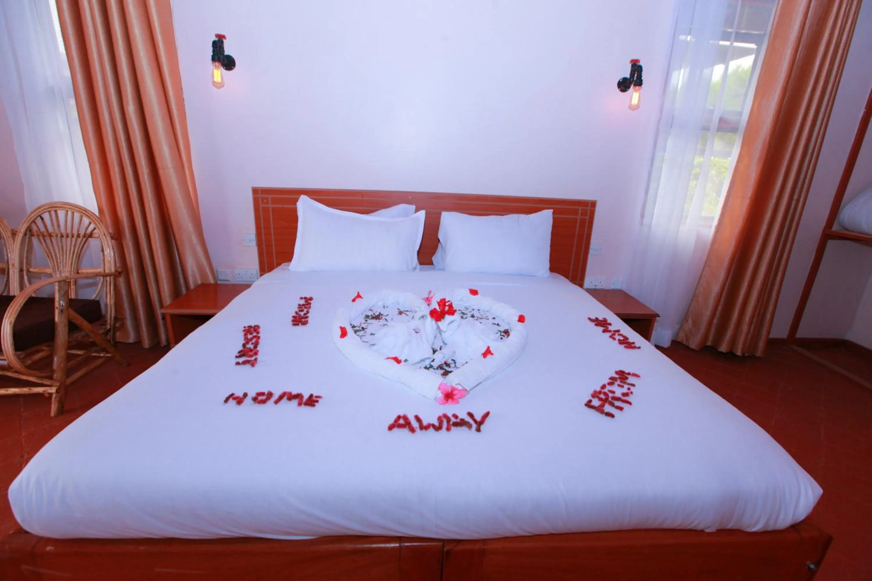 Bed in Mtoni Resort, Naro moru