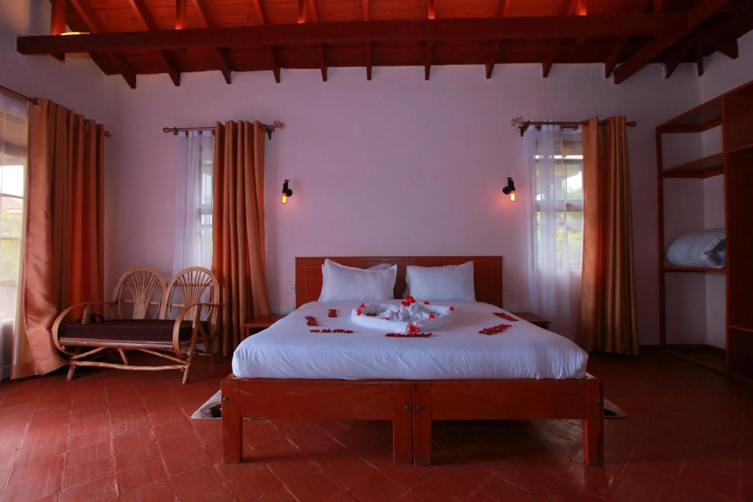 Bed in Mtoni Resort, Naro moru