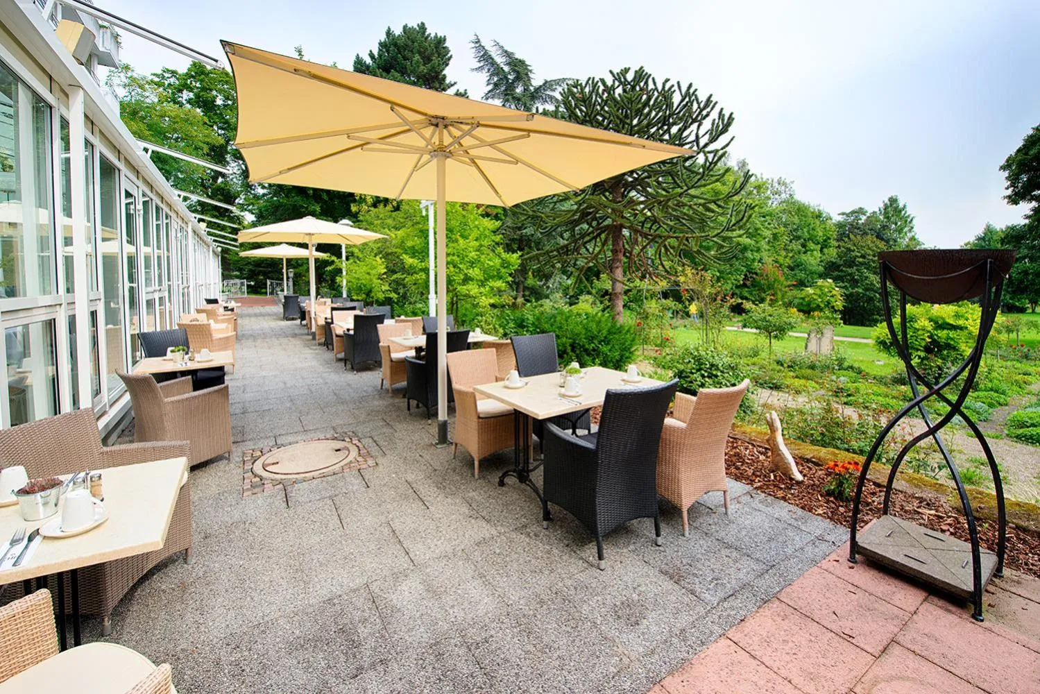 Balcony/Terrace in ACHAT Hotel Bad Dürkheim