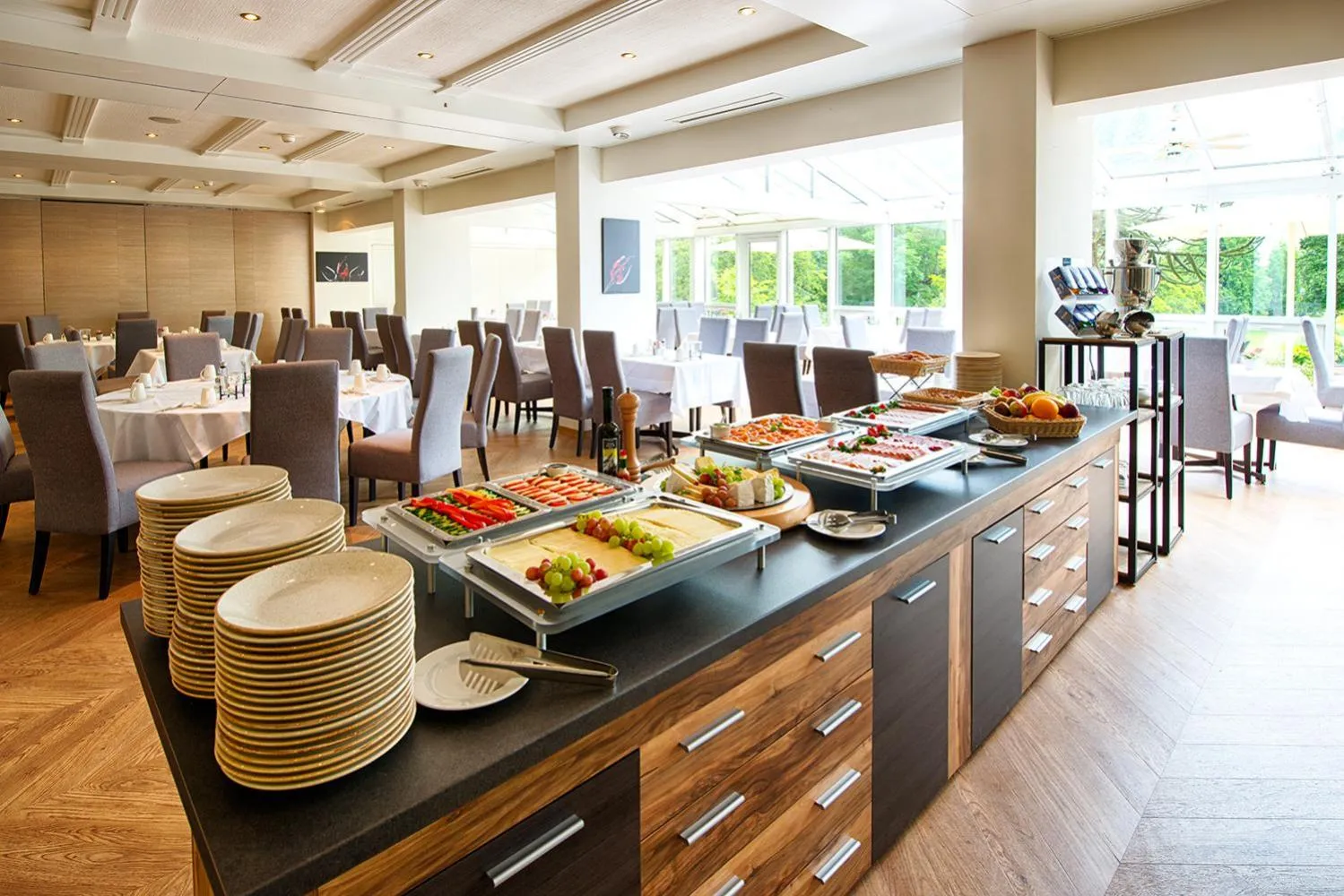 Buffet breakfast in ACHAT Hotel Bad Dürkheim