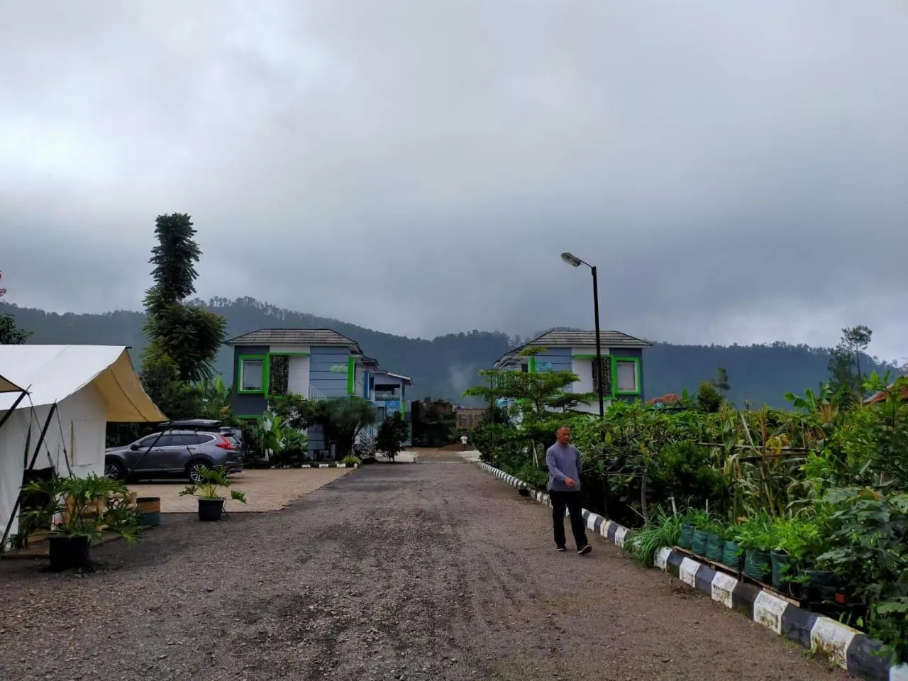 Mountain view in Maulana Hills Syariah Hotel