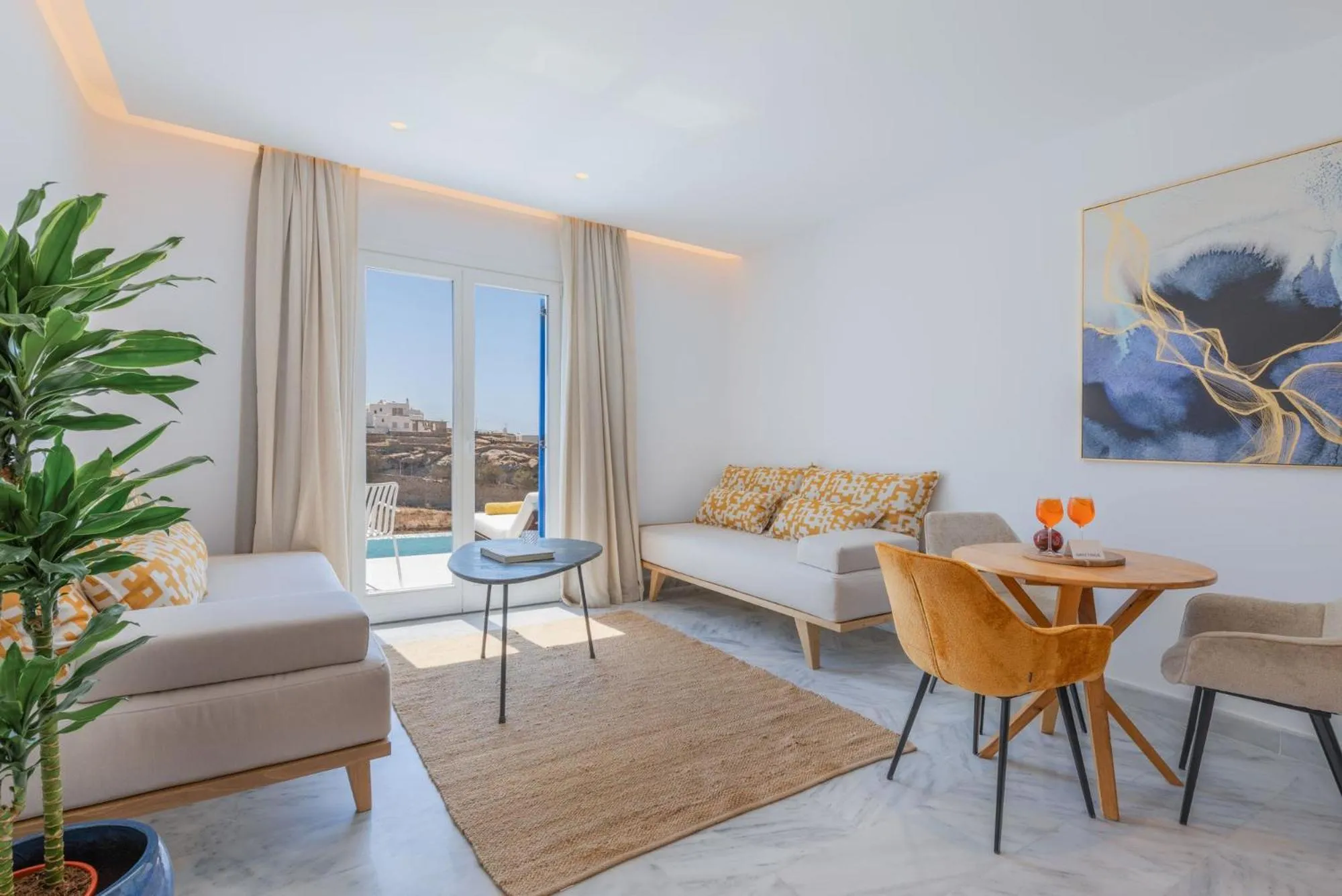 Living room in San Antonio Summerland