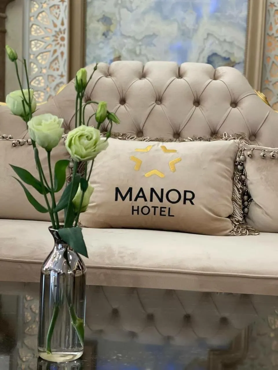 Property logo or sign in Manor Hotel