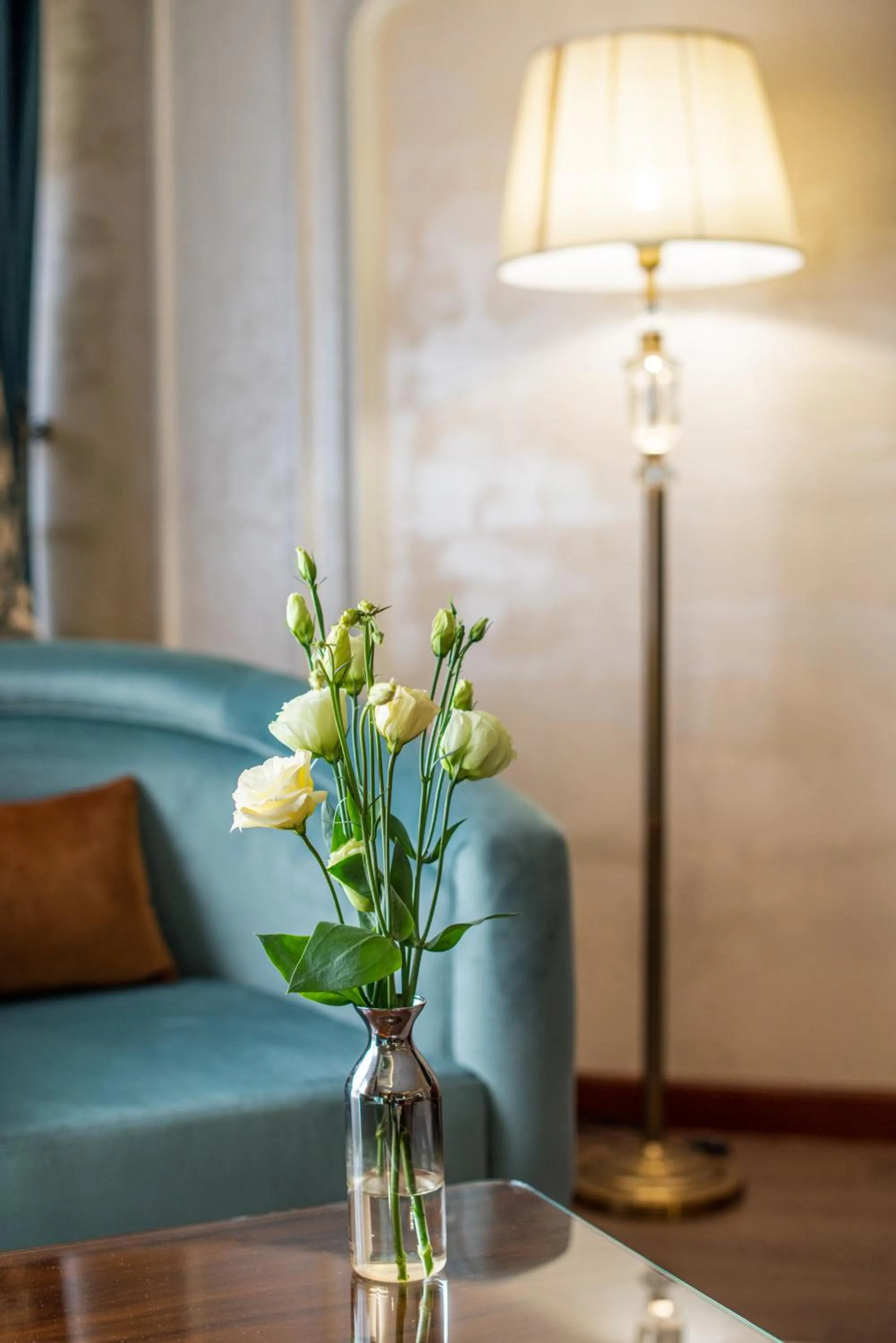 Living room in Manor Hotel