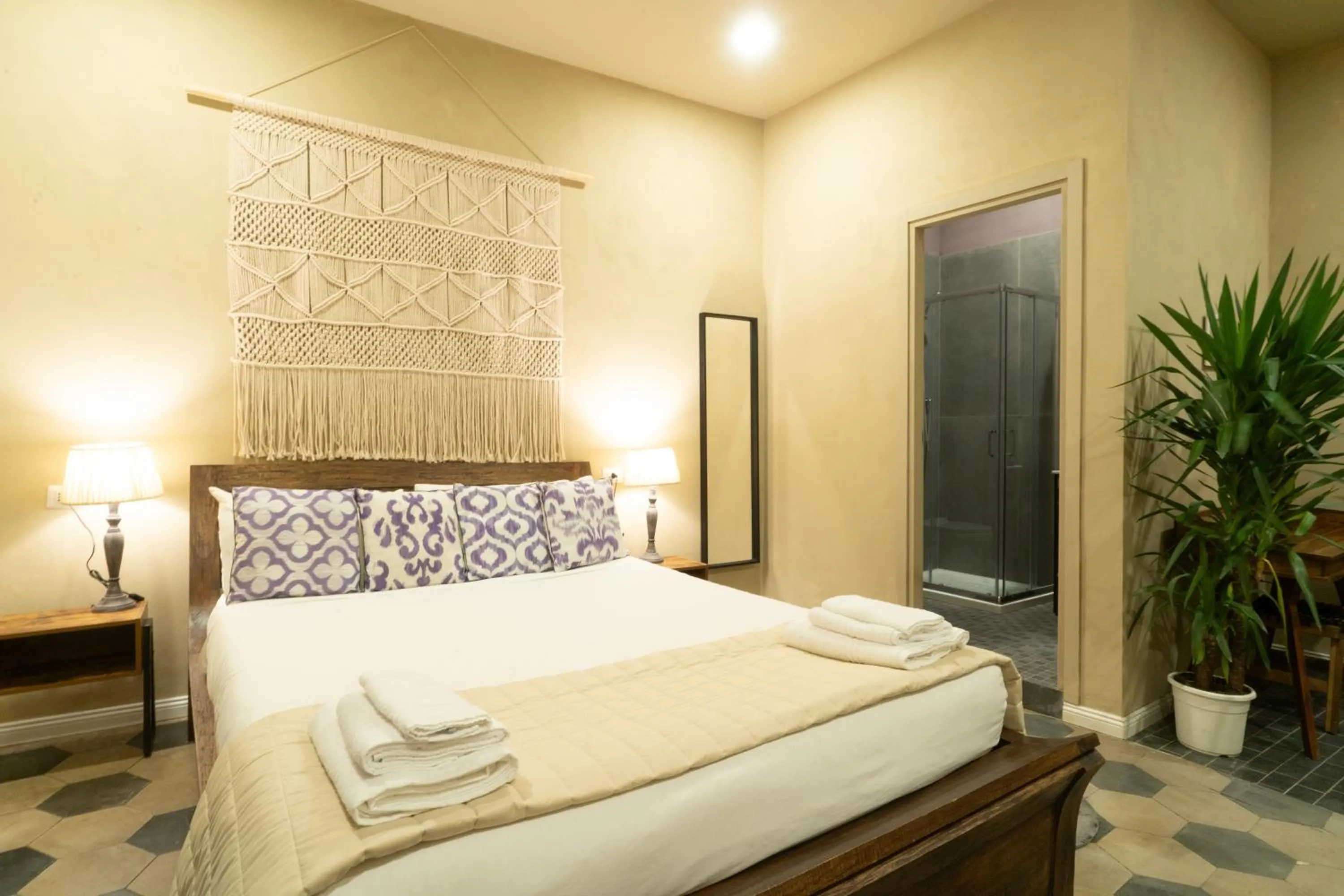 Bed in HOPESTEL Secret Garden Napoli