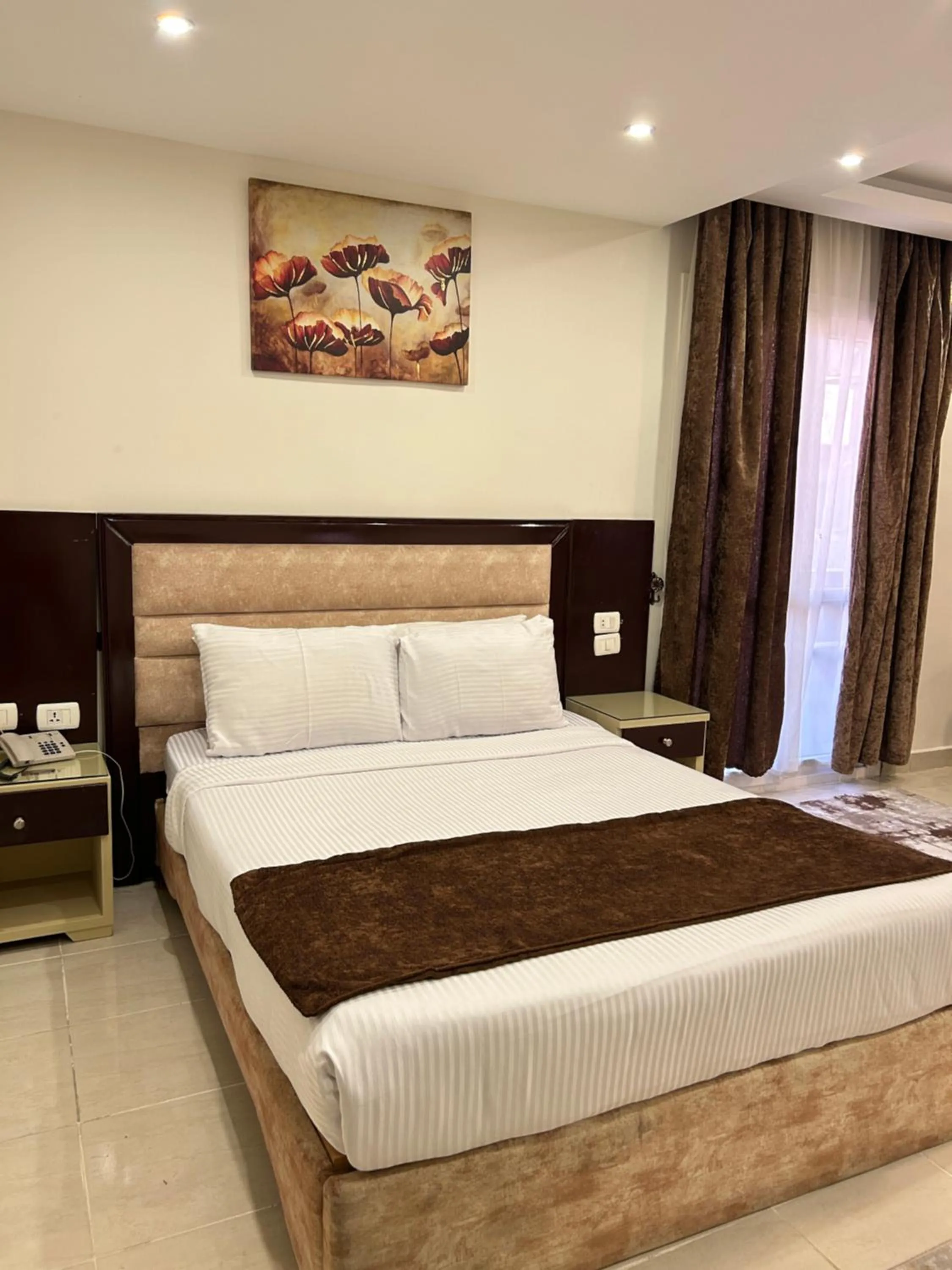 Bed in Jewel Dokki Hotel