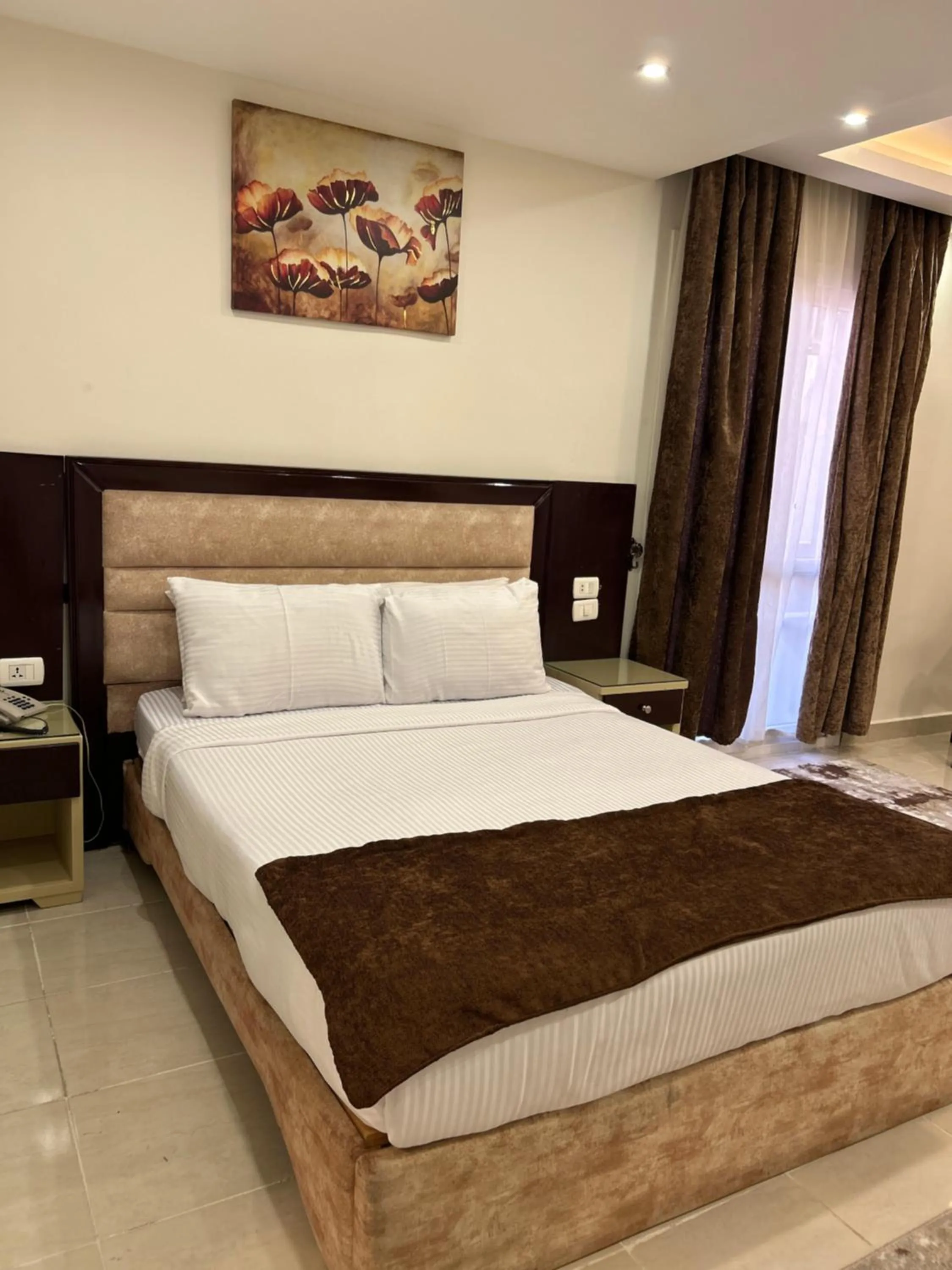 Bed in Jewel Dokki Hotel