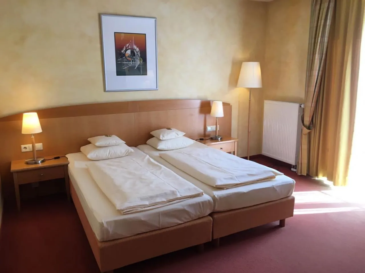 Bed in Businesshotel HEILBRONN- Biberach