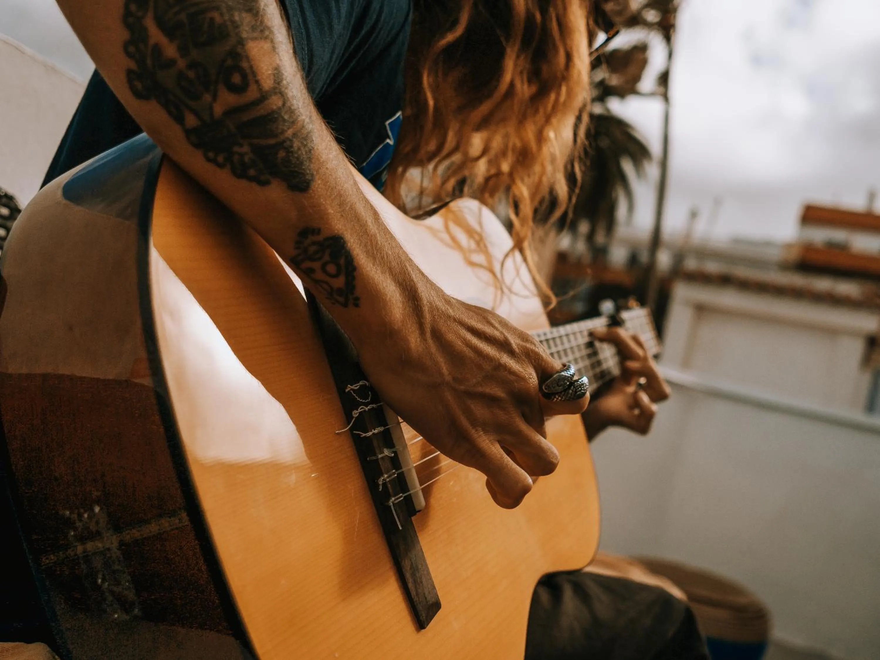 Balcony/Terrace in Aguere Nest Hostel