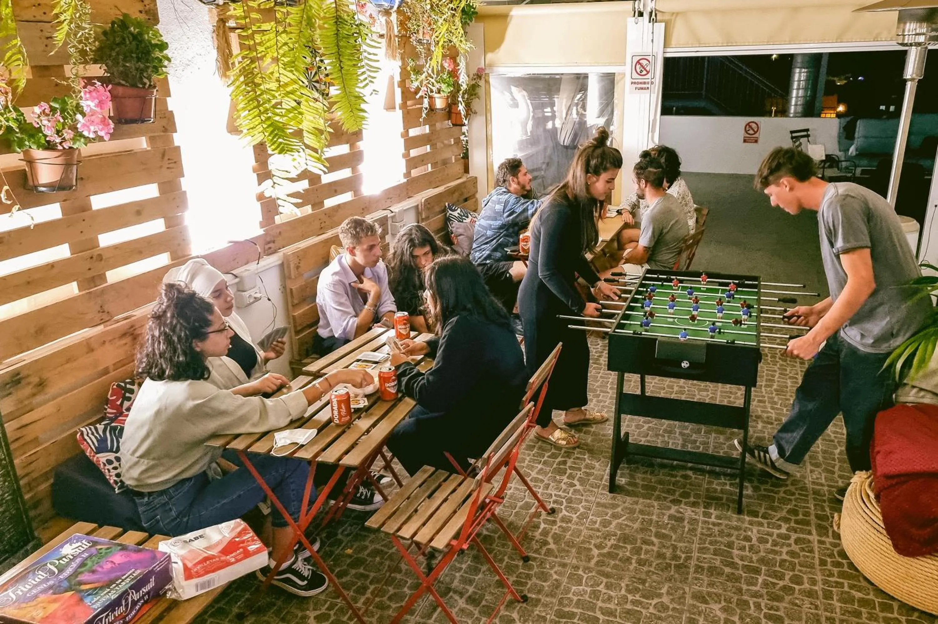 Balcony/Terrace in Aguere Nest Hostel