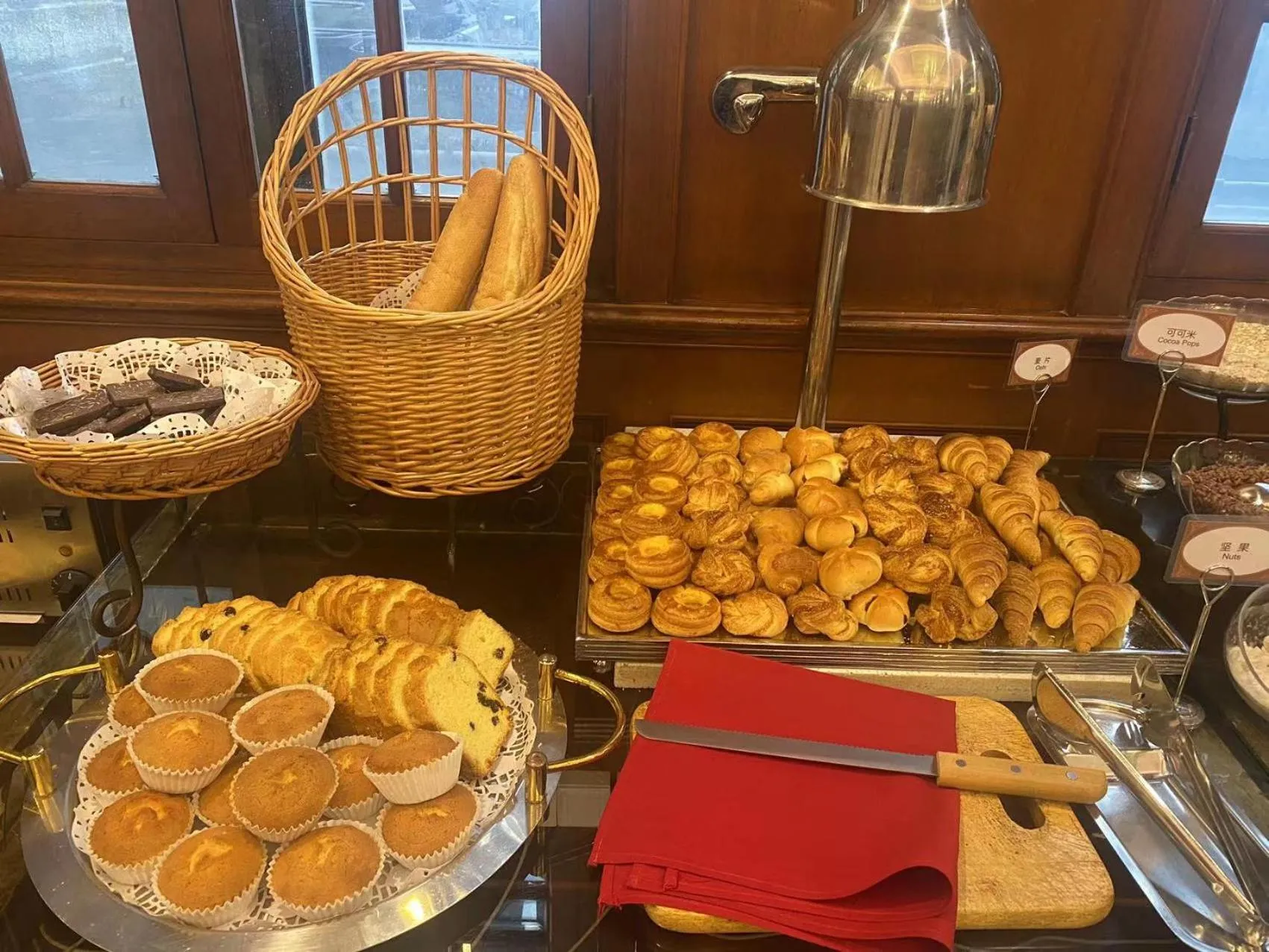 Breakfast in Jin Jiang Pacific Hotel