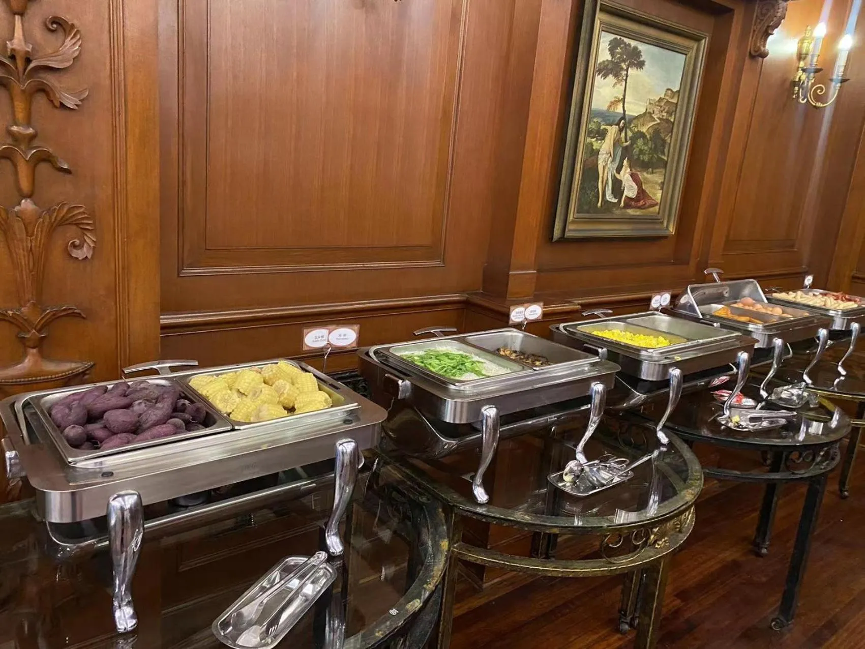 Breakfast in Jin Jiang Pacific Hotel