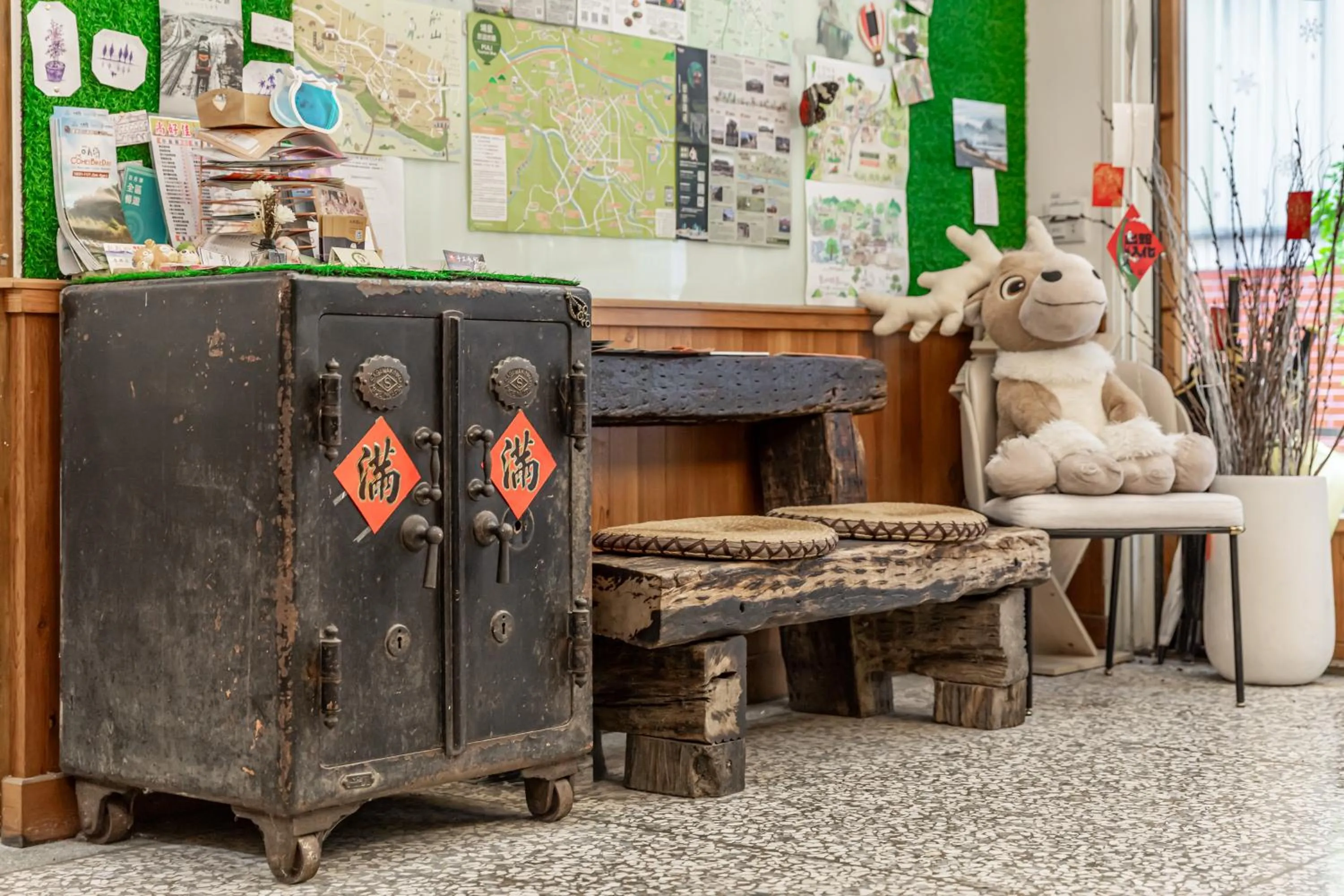 On site in Forever Happiness Hostel