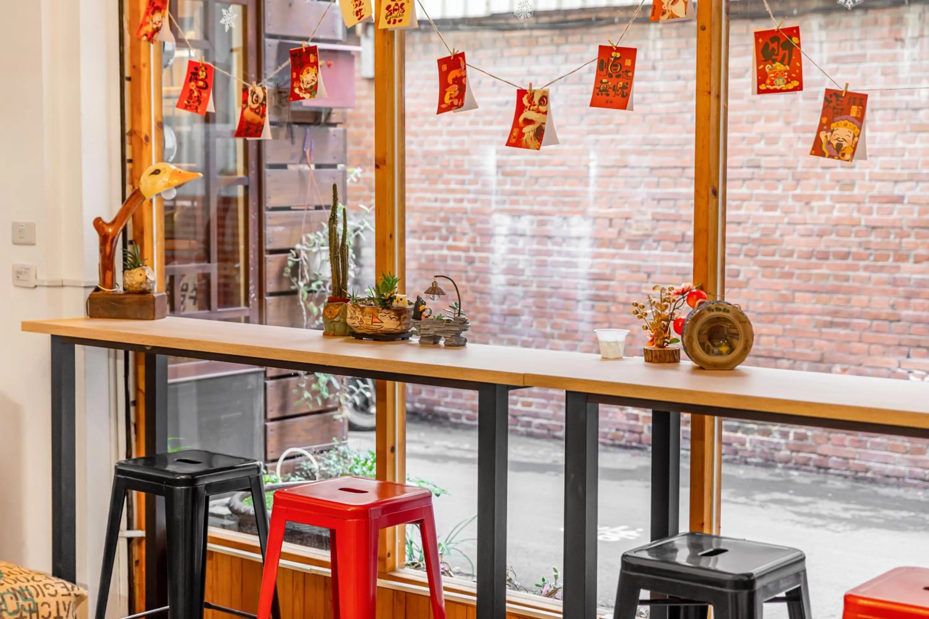 On site in Forever Happiness Hostel