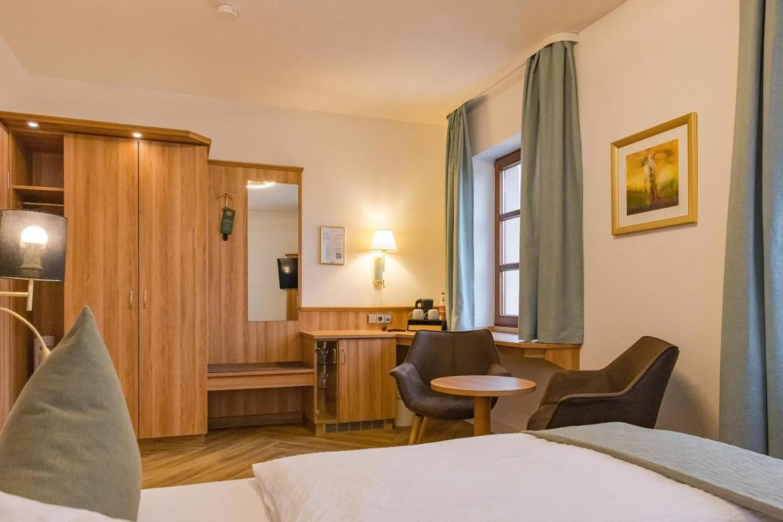 Bed in Hotel Neckarblick