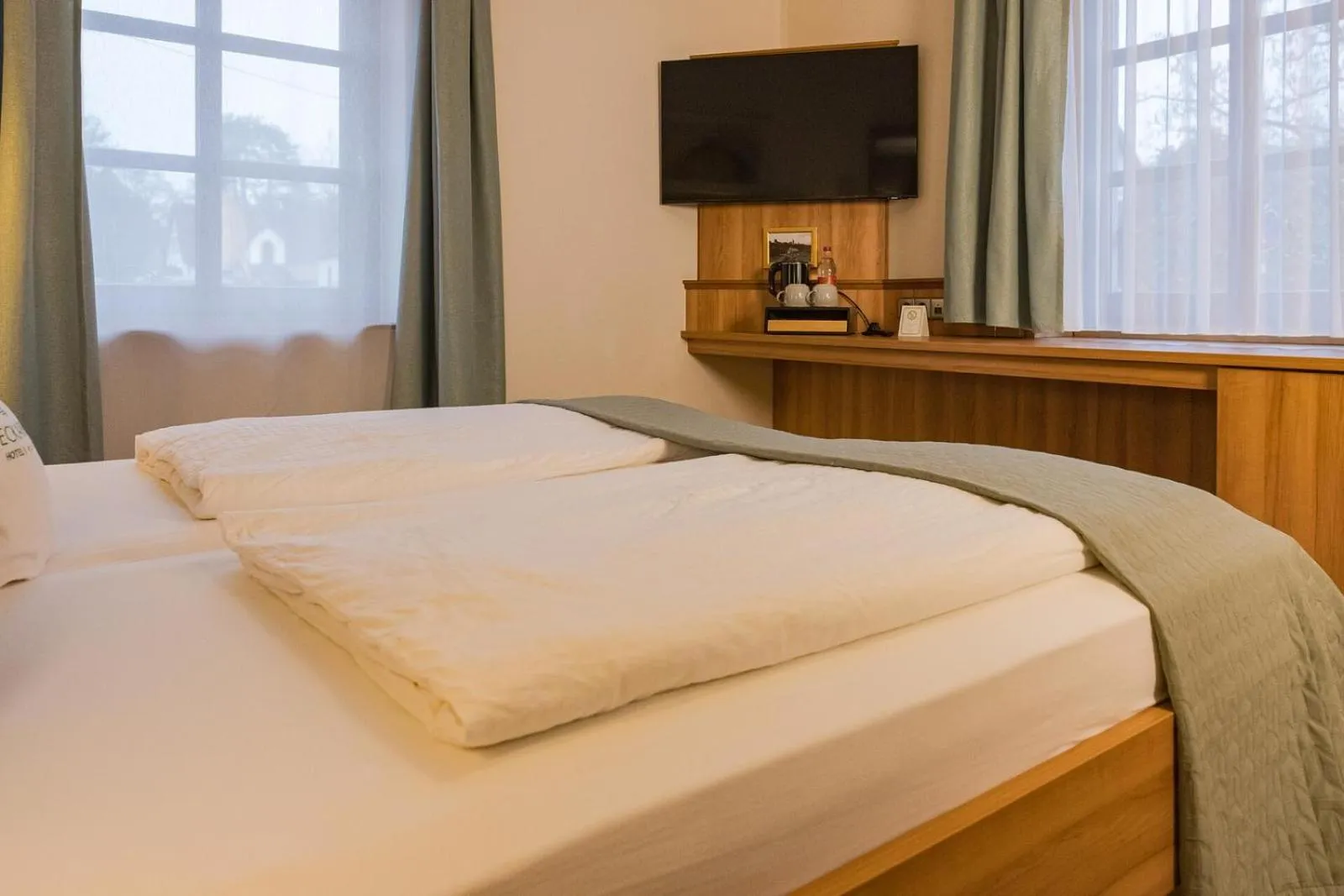 Bed in Hotel Neckarblick