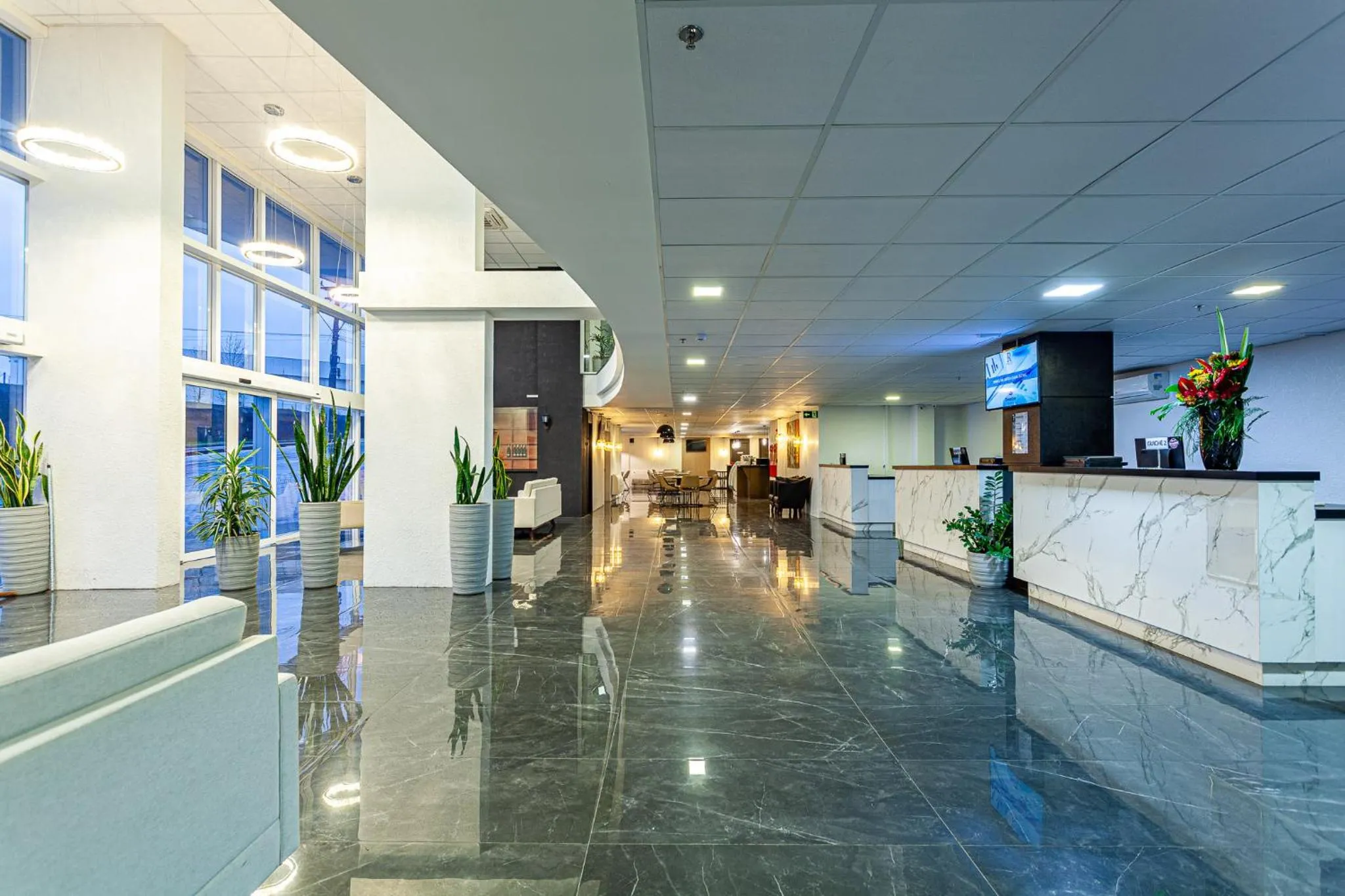 Lobby or reception in Travel Inn Hotels Caxias do Sul