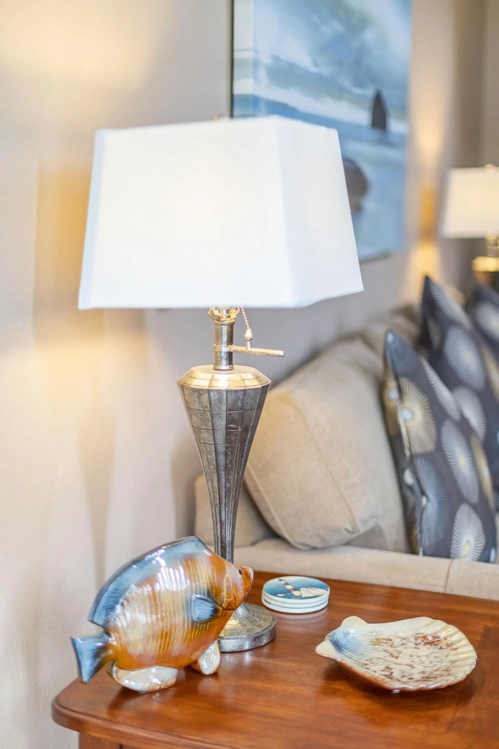 Living room in Gaea House