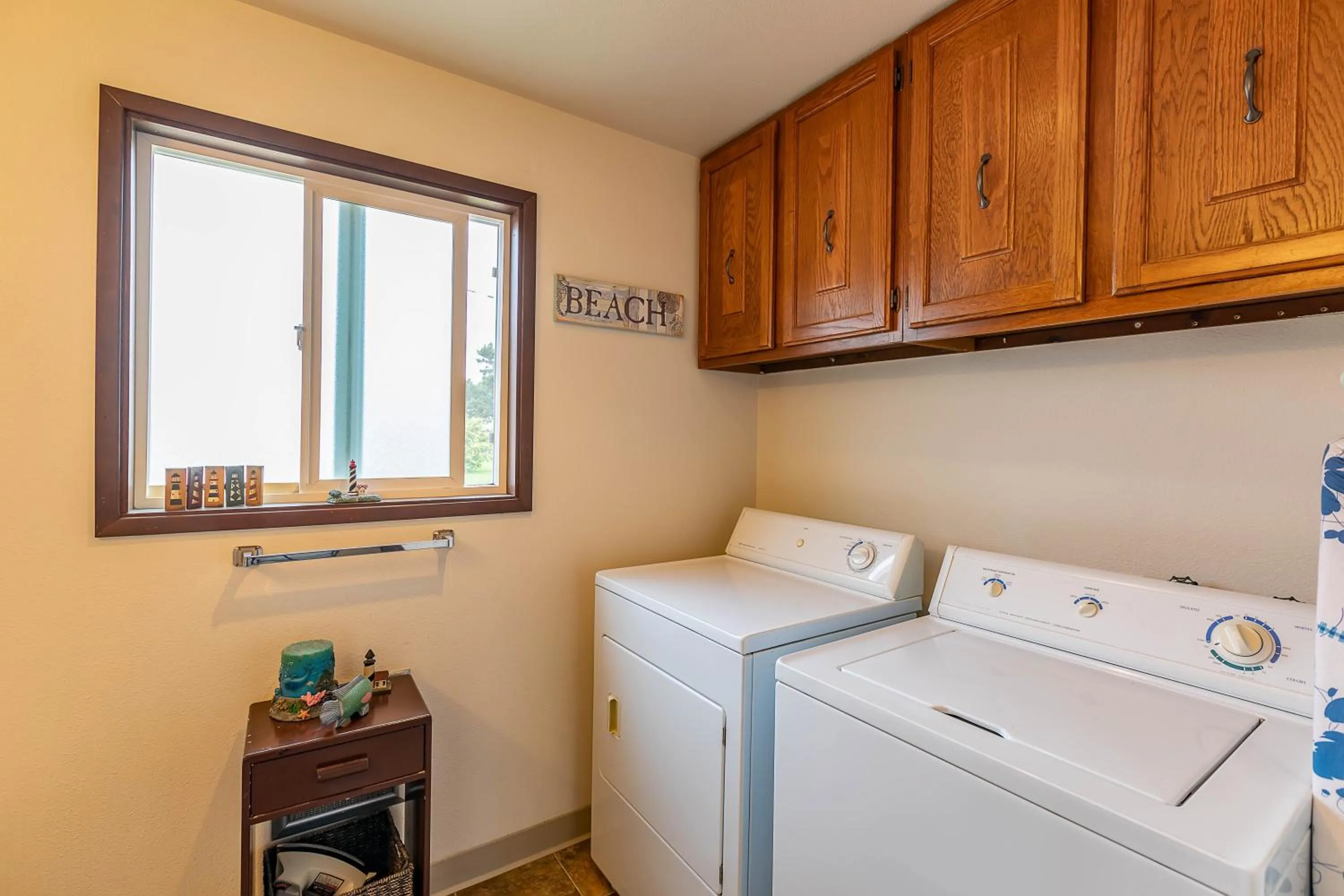 washing machine in Gaea House