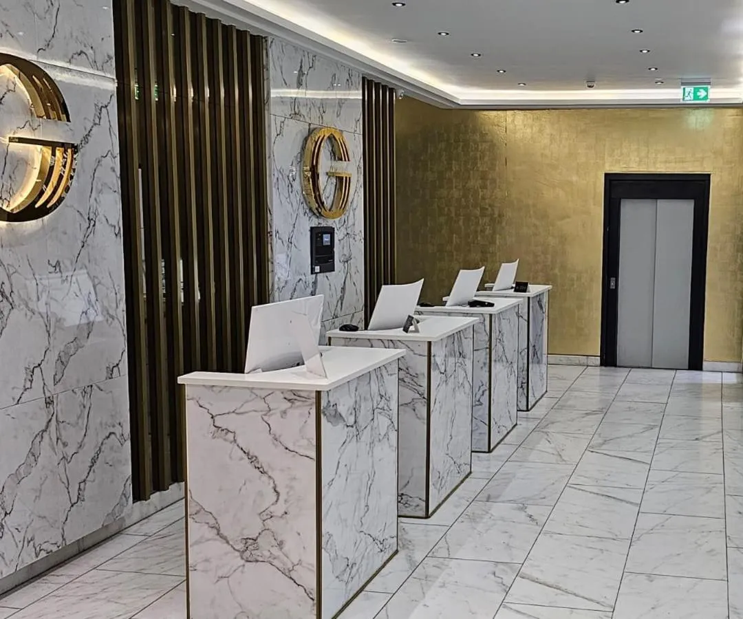 Lobby or reception in Triple G Hotels