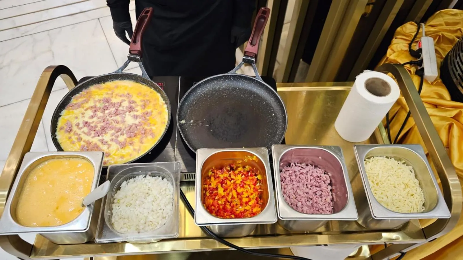 Buffet breakfast in Triple G Hotels