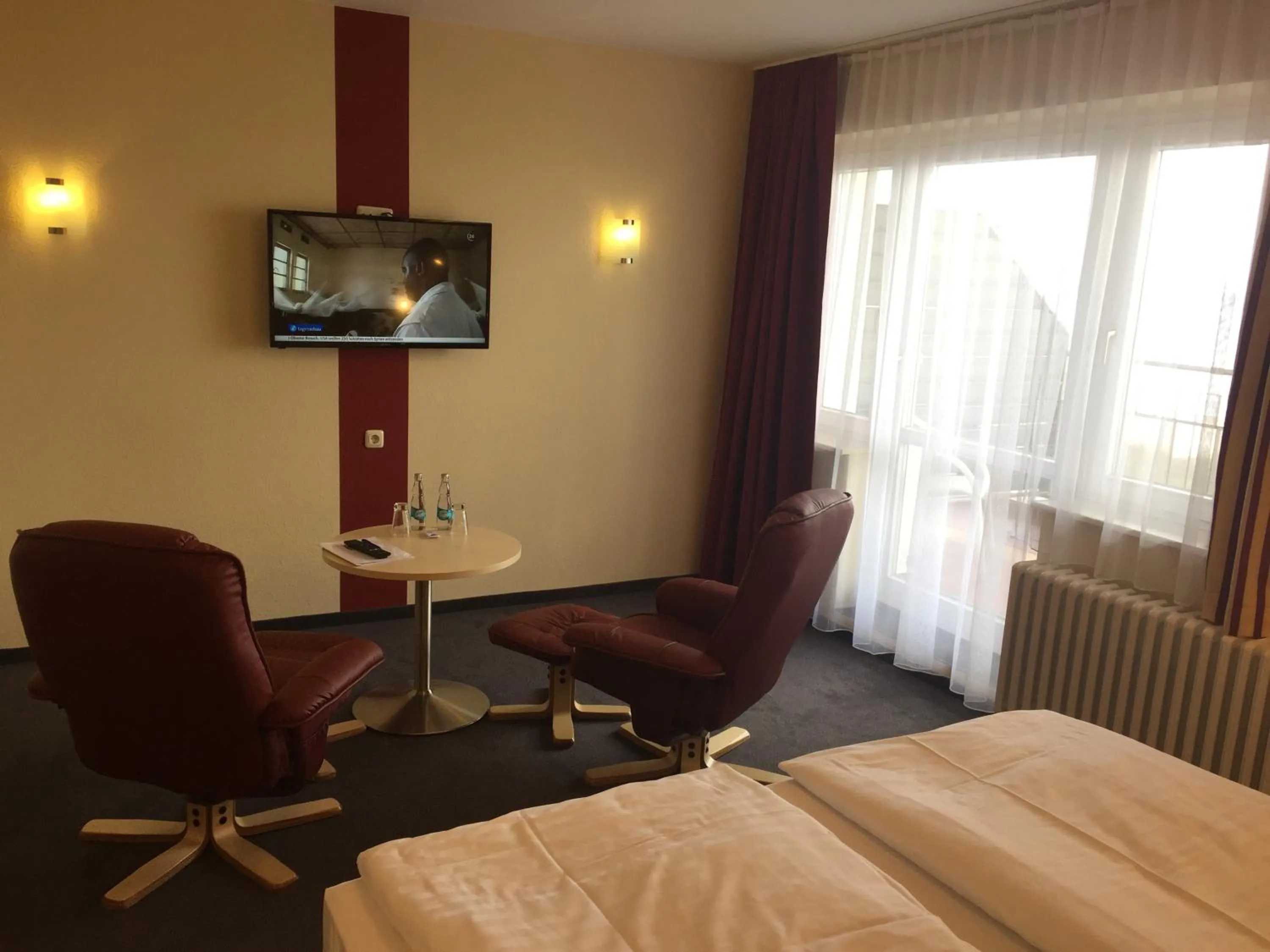 Bed in Panorama Hotel Bansin