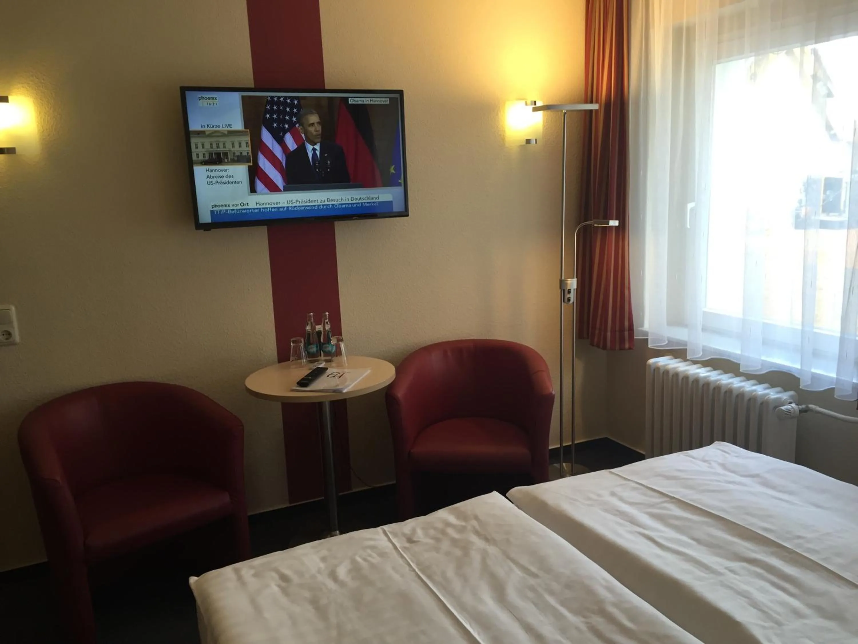 Bed in Panorama Hotel Bansin