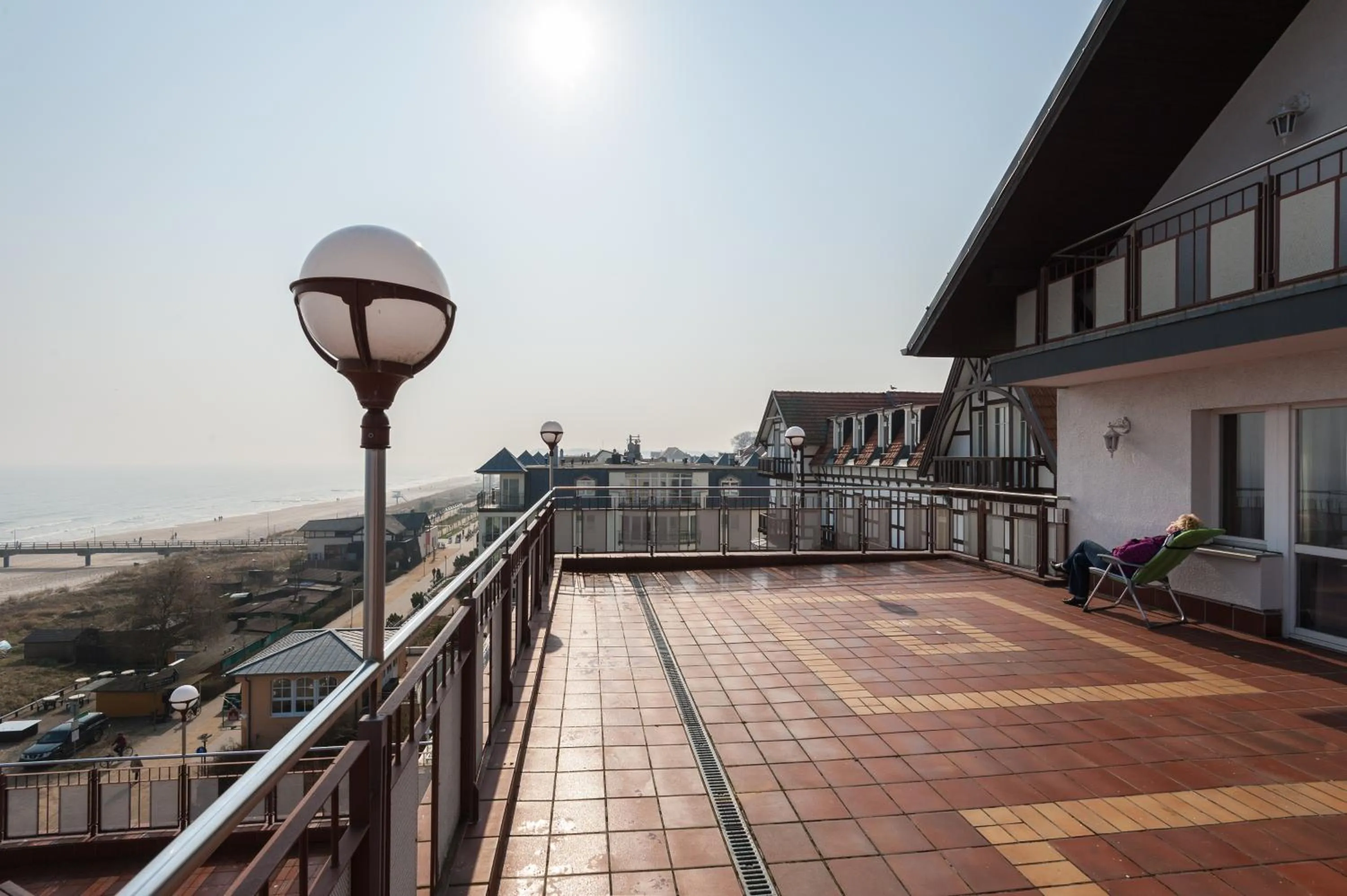 Balcony/Terrace in Panorama Hotel Bansin