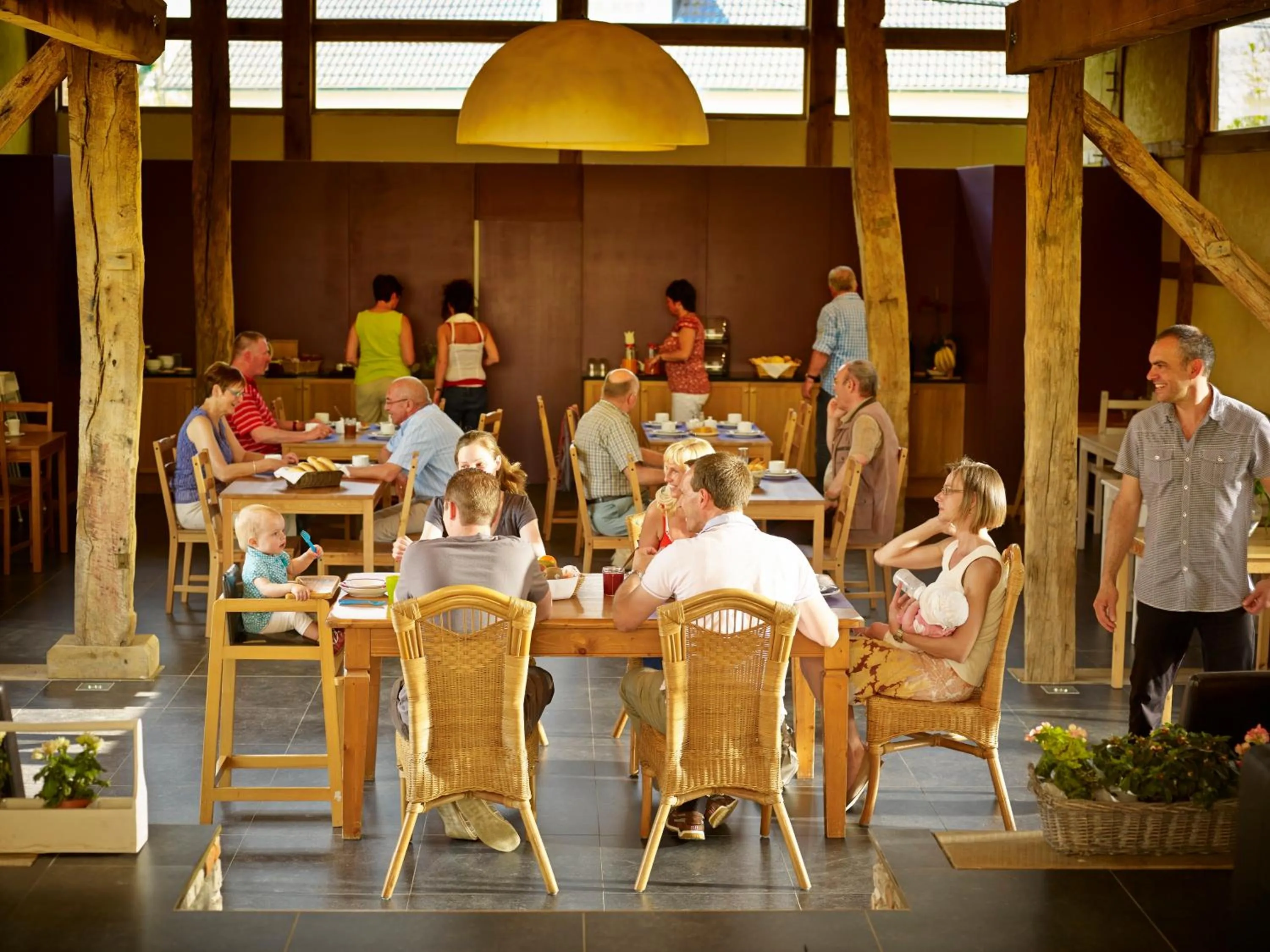 Buffet breakfast in B&B 't Maanhof